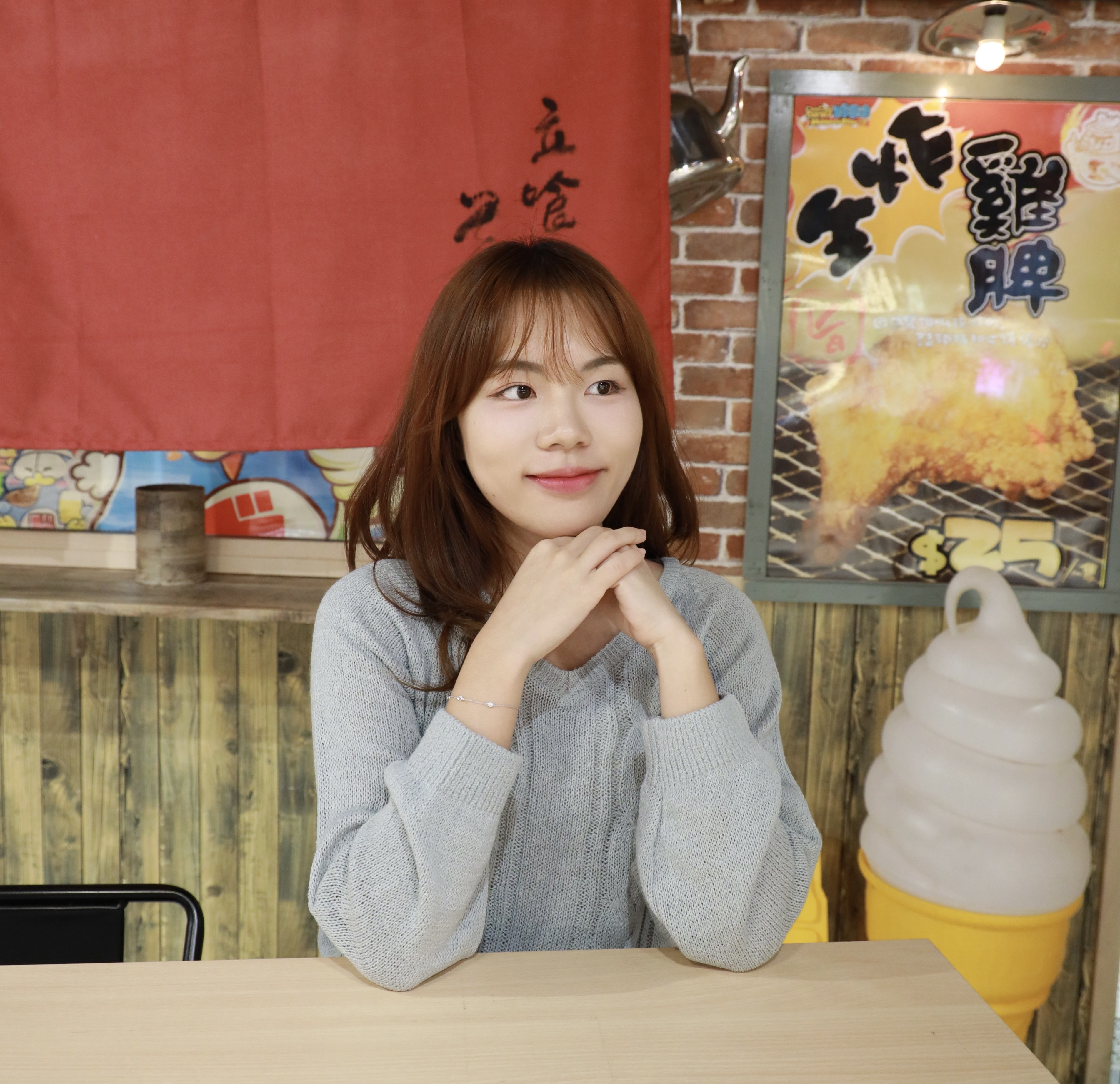 || B4-S-CZ-WG || LUMI簡約圓石純銀手鏈