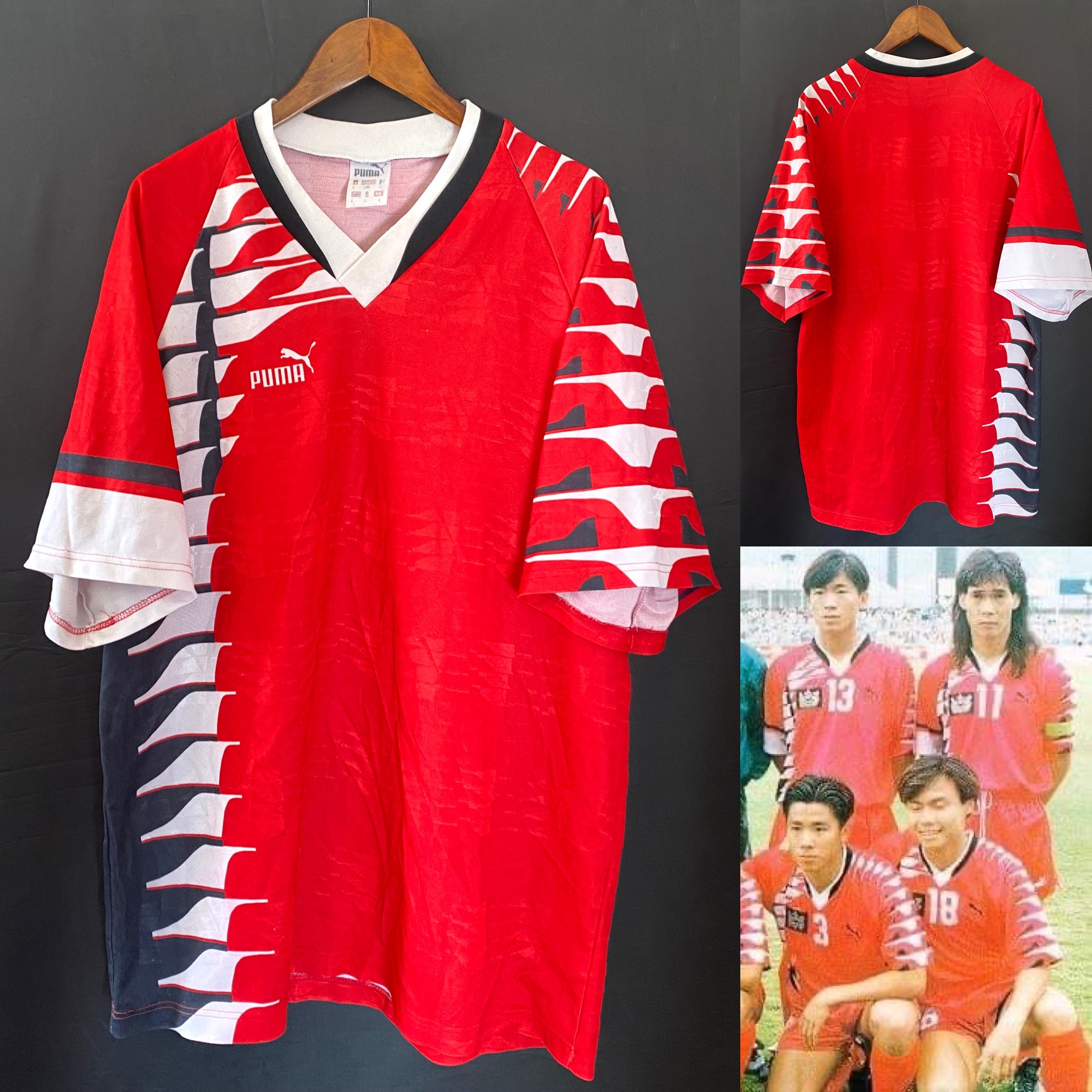 Puma 1994-1995 Red Template Shirt