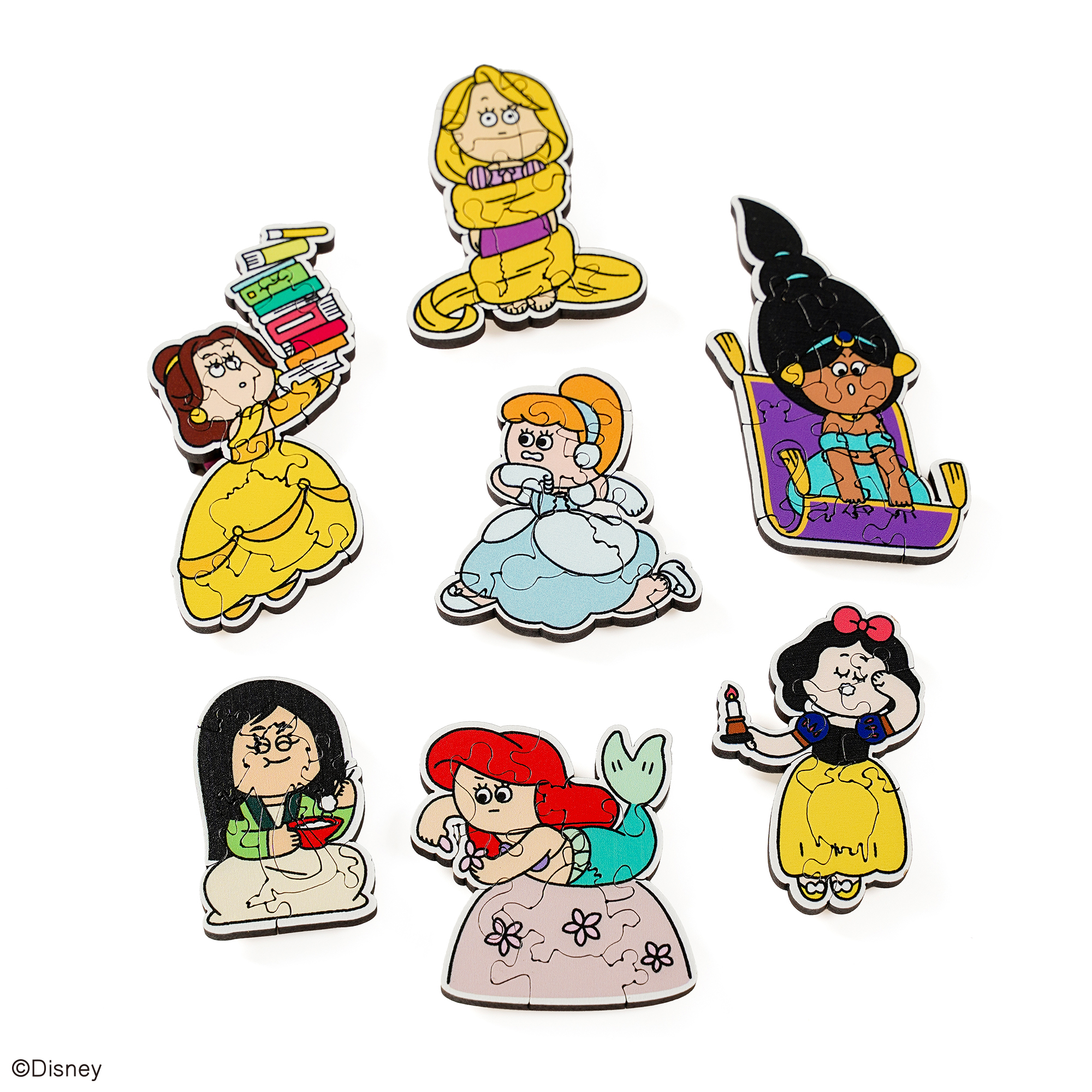 mini木拼-圓潤公主