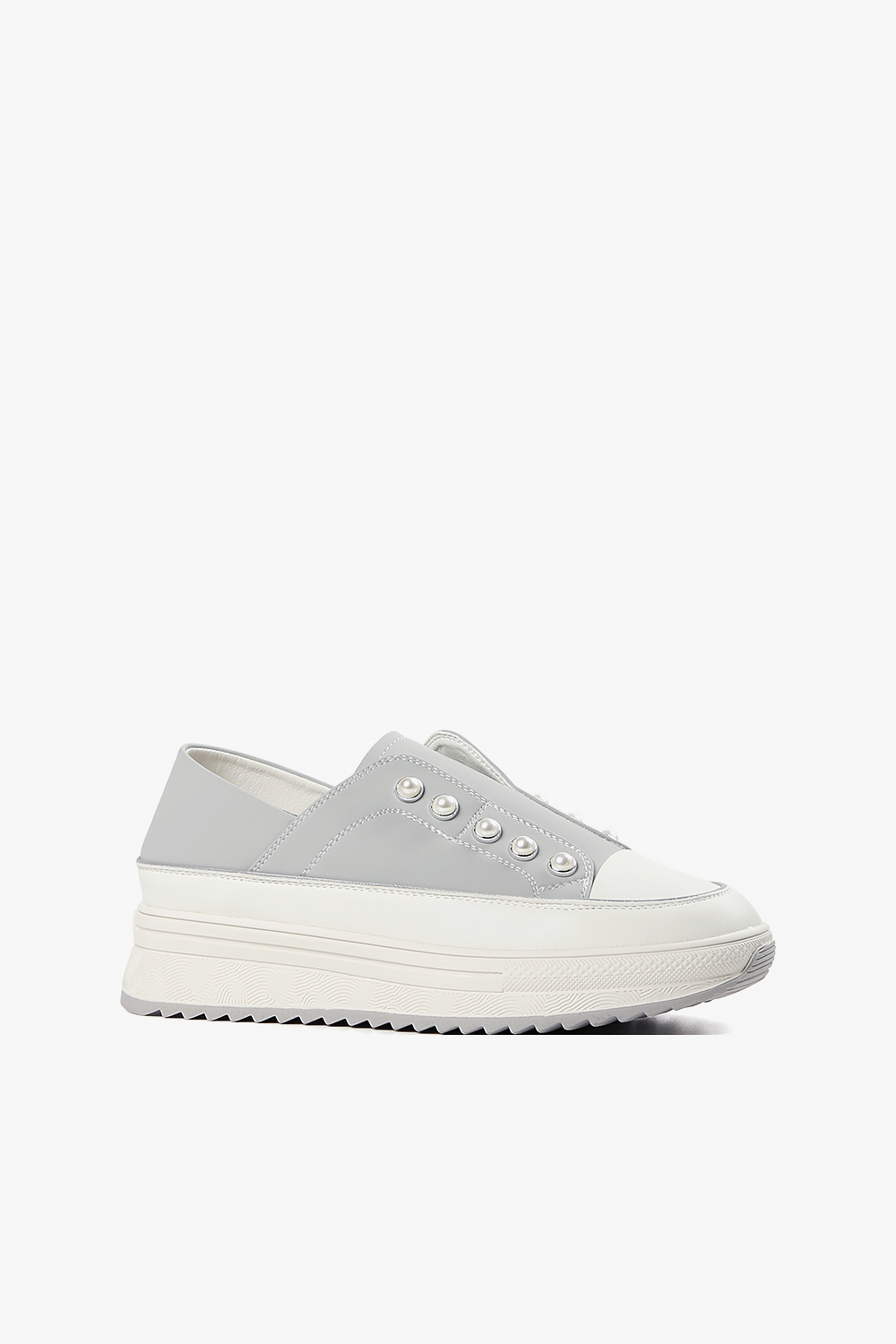 Jewel Trainer 珍珠飾釦厚底休閒鞋