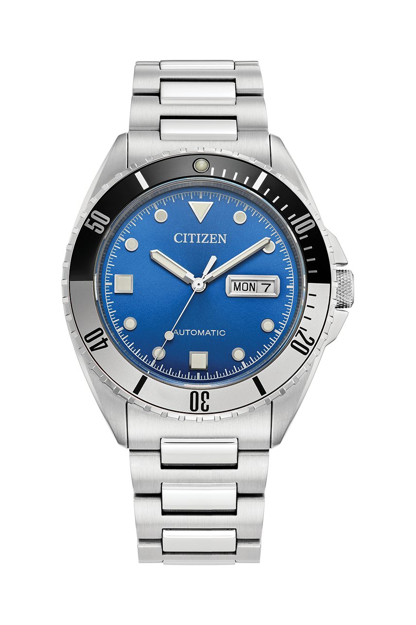 Citizen 星辰 Men's Sport Watch Automatic 42mm Stainless Steel Bracelet Blue Dial NH7530-52M , Black Dial NH7531-50E , Light Blue NH7530-52L 男士運動自動腕錶