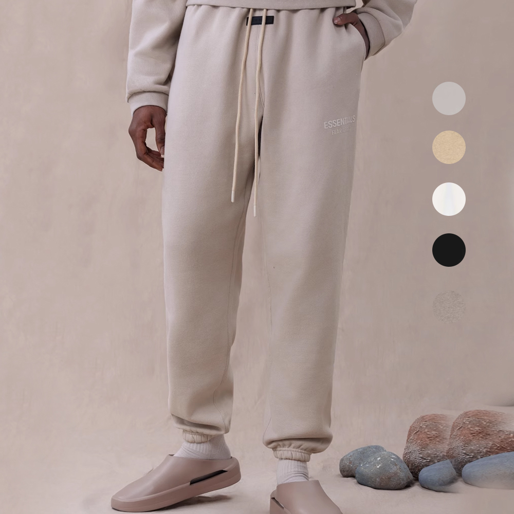 Essentials FOG 果凍標 經典logo 雲朵 純色 抽繩 鬆緊 束口褲 棉褲 ESS1977805