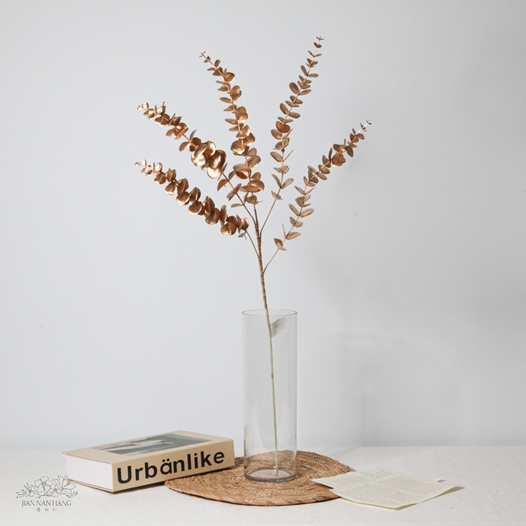 人造葉 尤加利葉 金