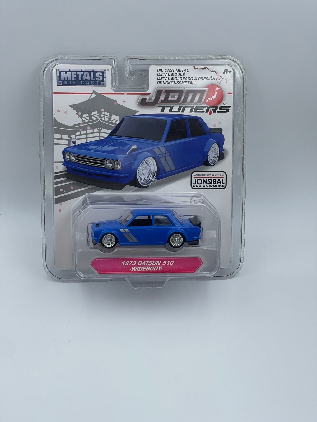 JADA 1973 DATSUN 510 WIDE BODY BLUE