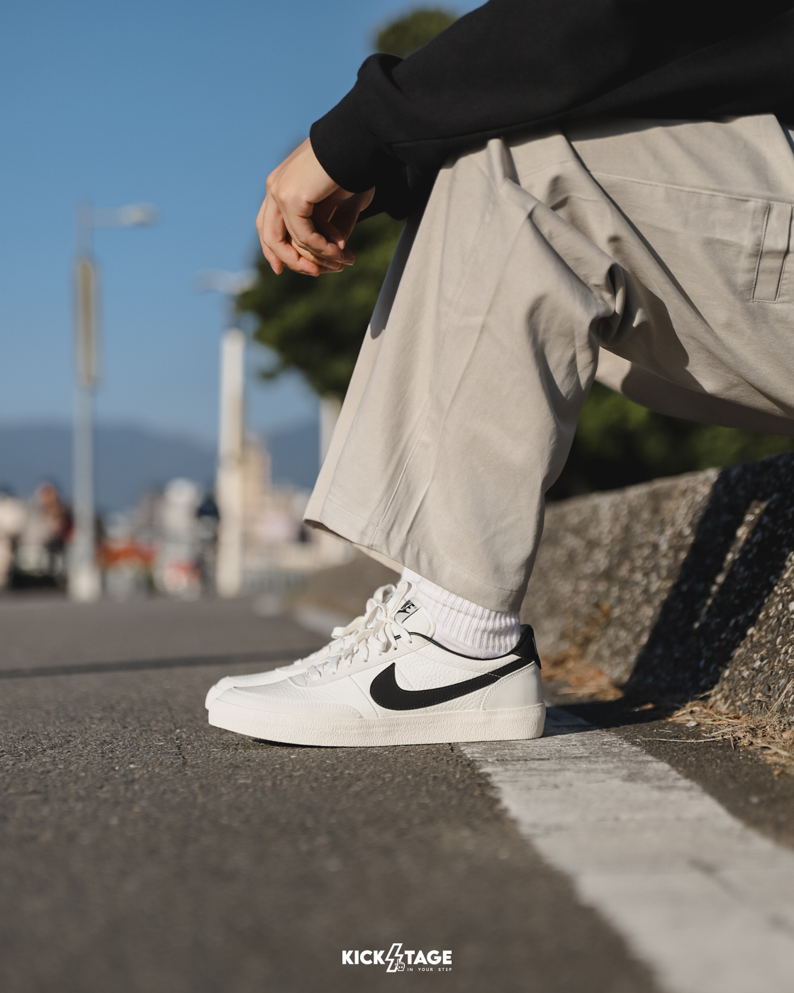 男鞋 NIKE KILLSHOT 2 LTR PRM 米白黑 皮革 復古 生橡膠鞋底 休閒鞋【HQ1657-103】