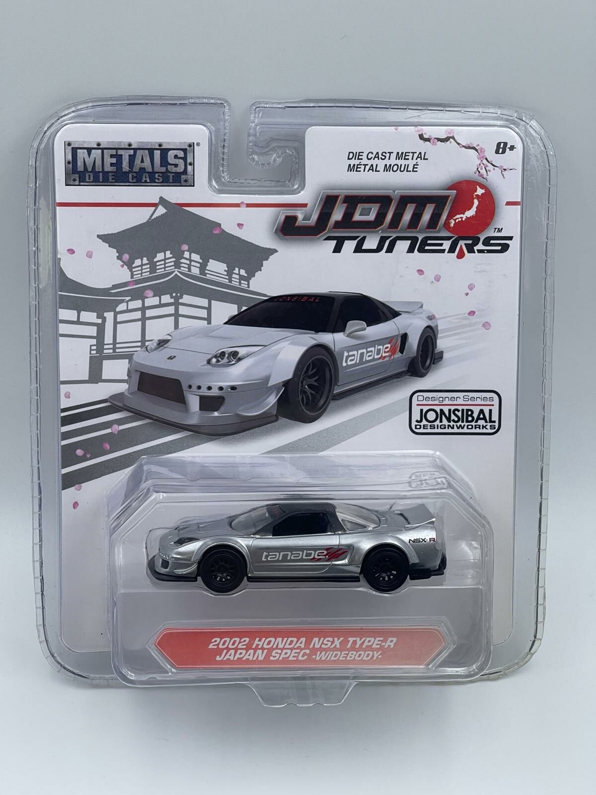 JADA 2002 HONDA NSX TYPE R JAPAN SPEC WIDE BODY SILVER