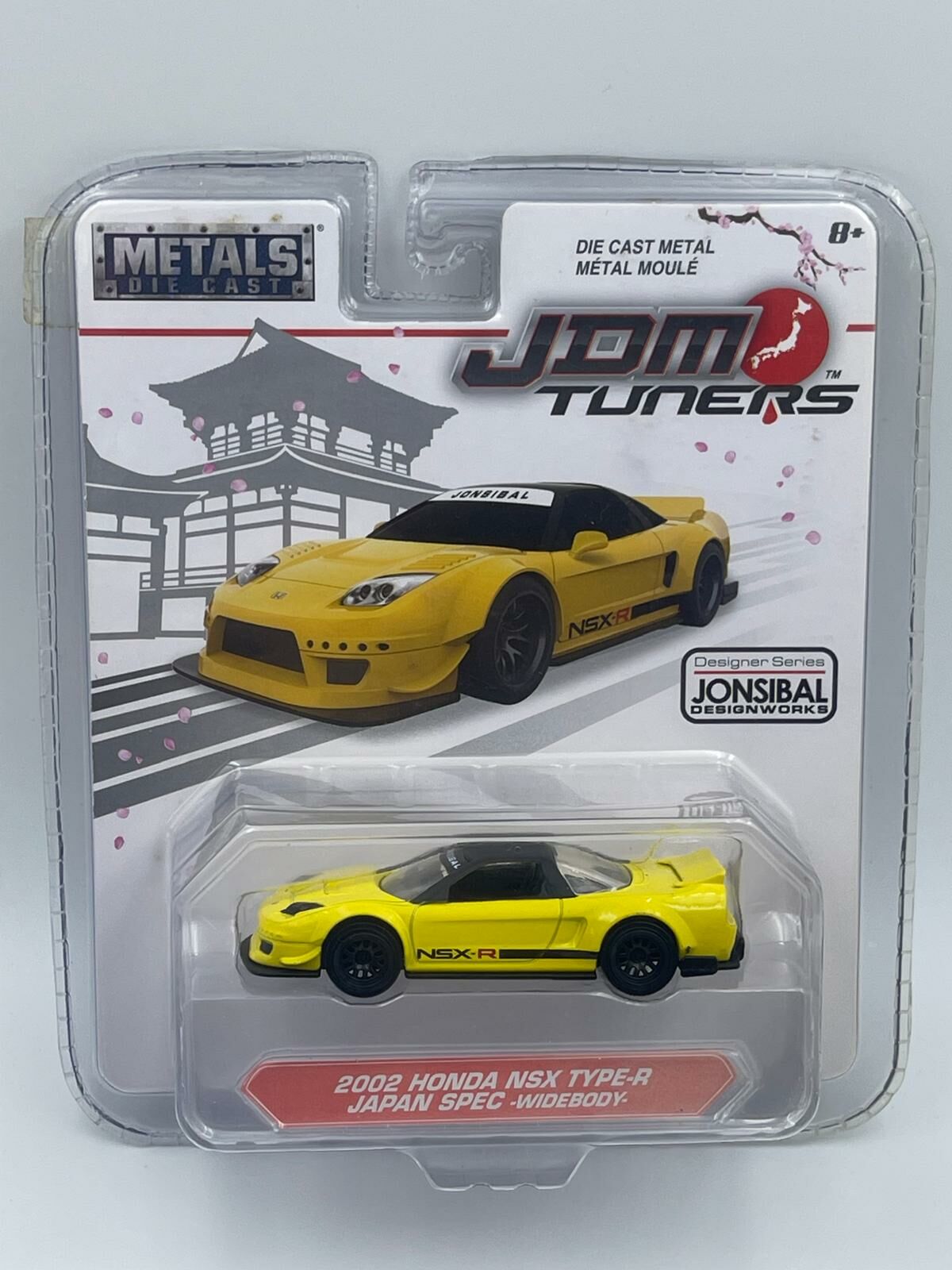 JADA 2002 HONDA NSX TYPE R JAPAN SPEC WIDE BODY YELLOW
