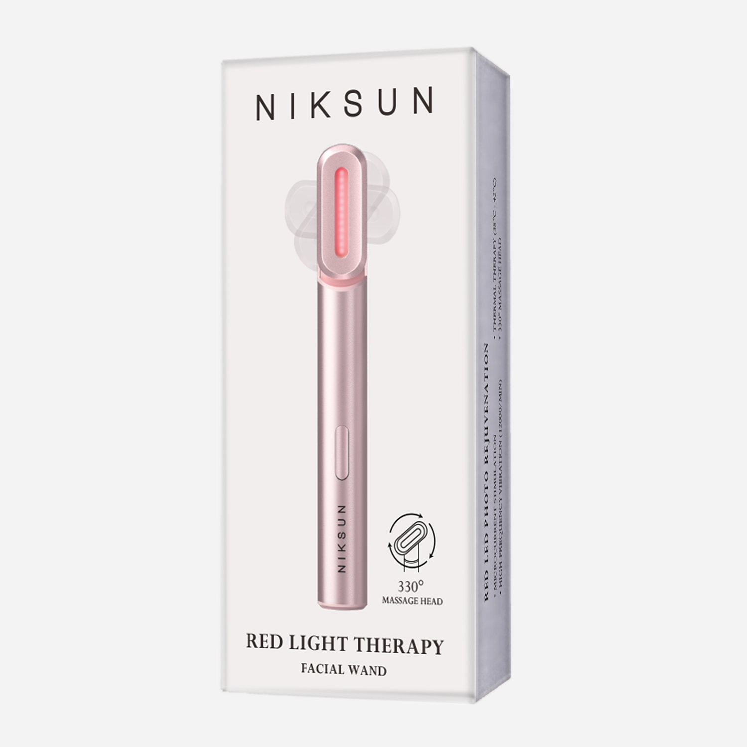 NIKSUN Red Light Therapy Facial Wand NIKSUN 紅光療法美顏儀