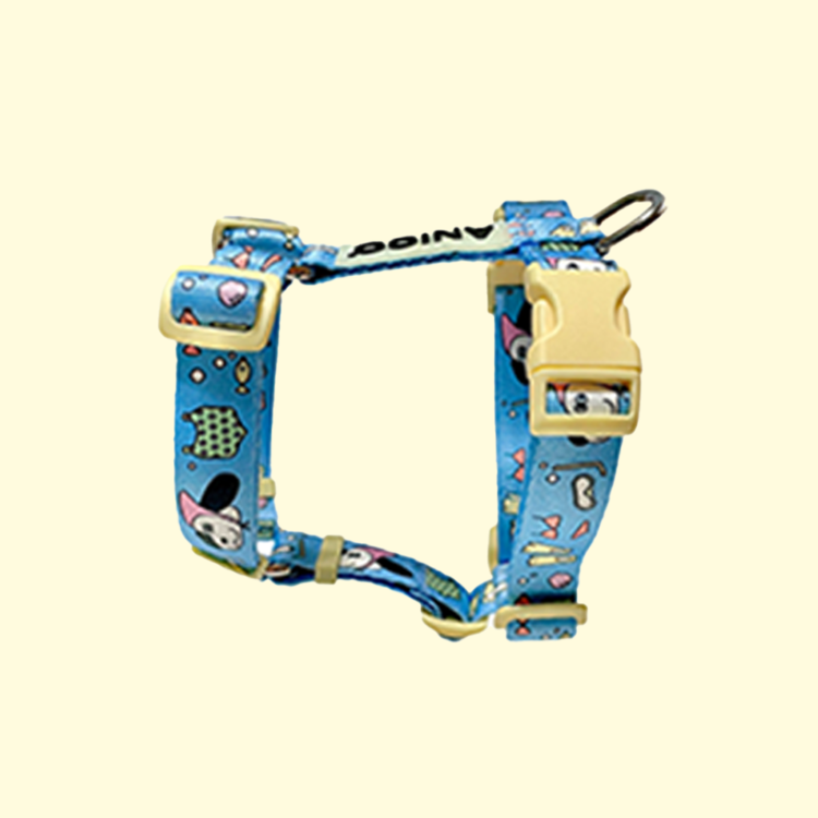 《 Anico's 》印花尼龍胸背帶 (兩色)