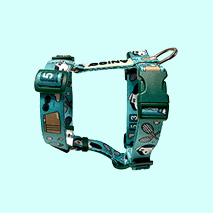 《 Anico's 》印花尼龍胸背帶 (兩色)