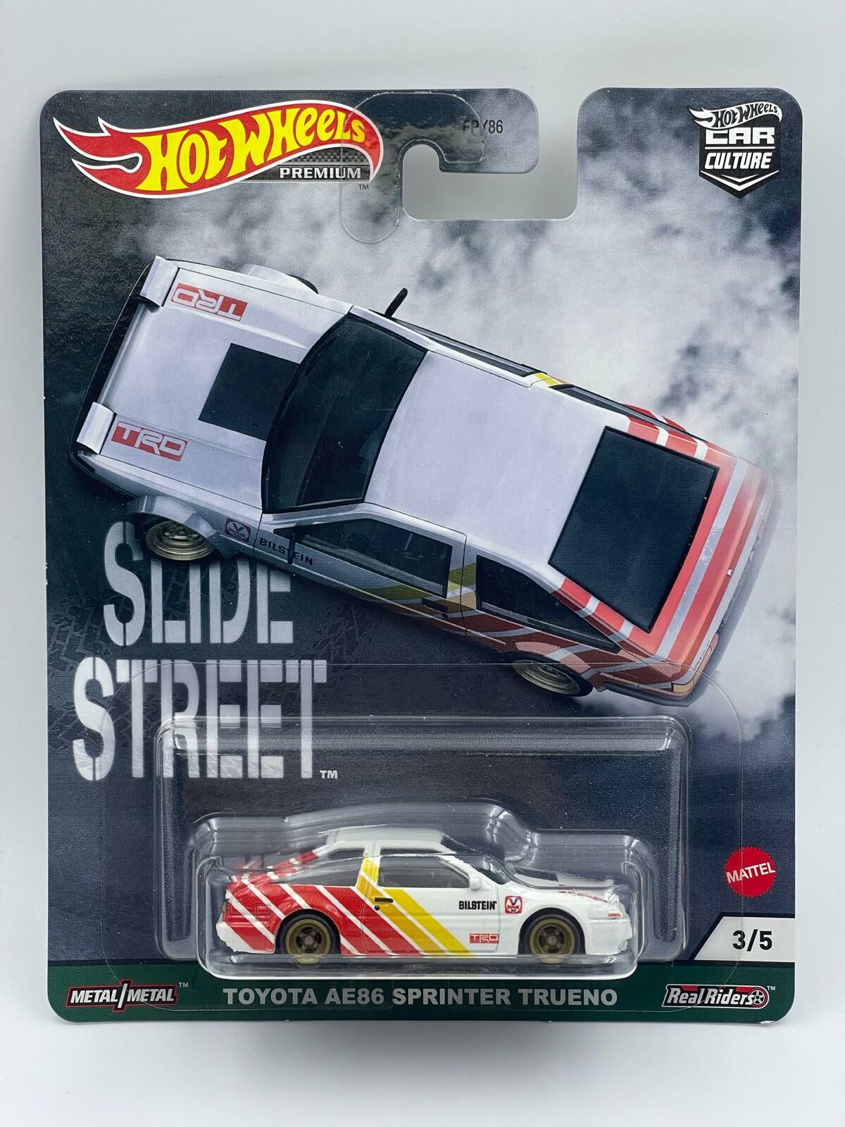 HOT WHEELS CAR CULTURE TOYOTA AE86 SPRINTER TRUENO