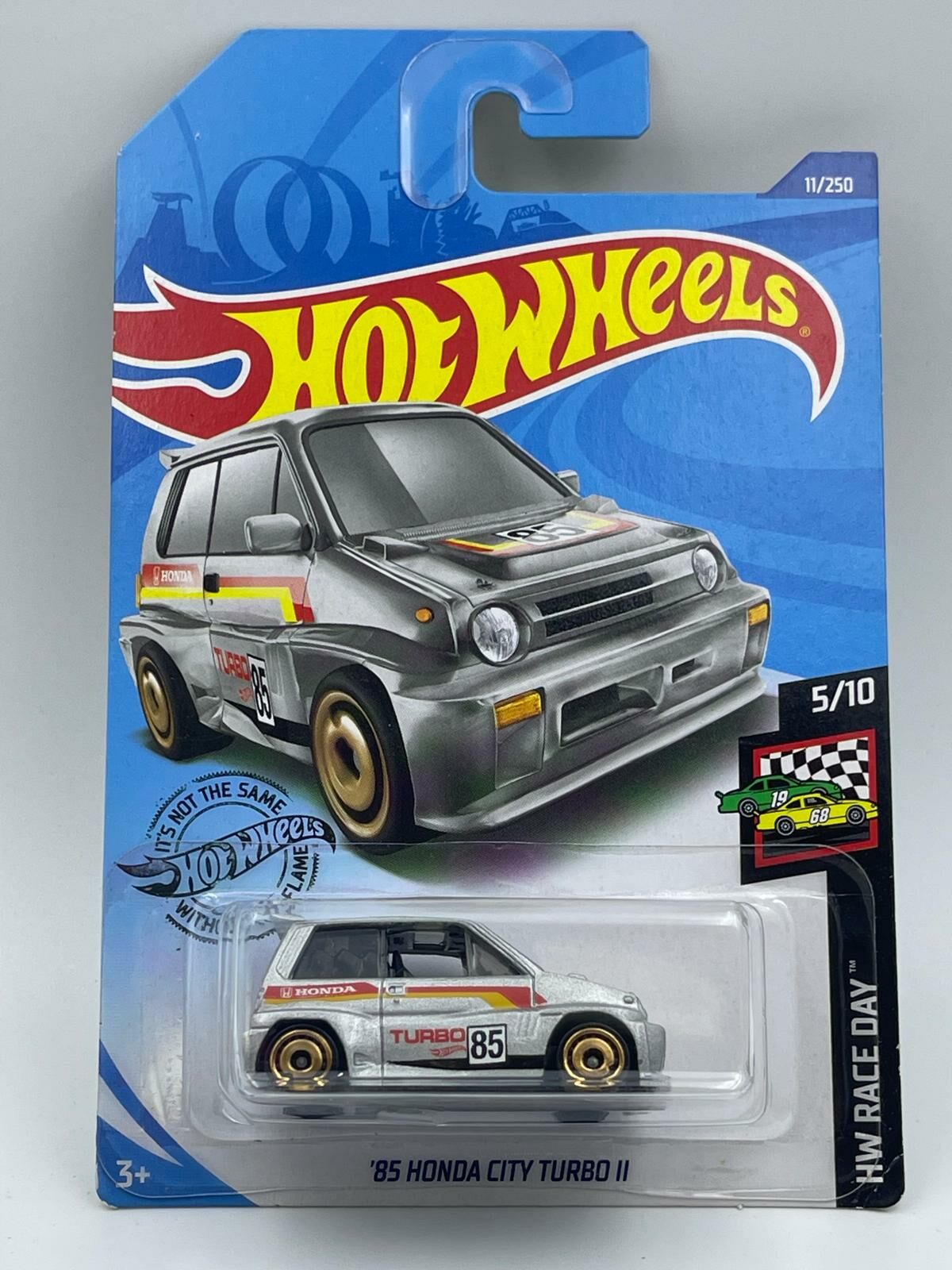 HOT WHEELS '85 HONDA CITY TURBO II SILVER