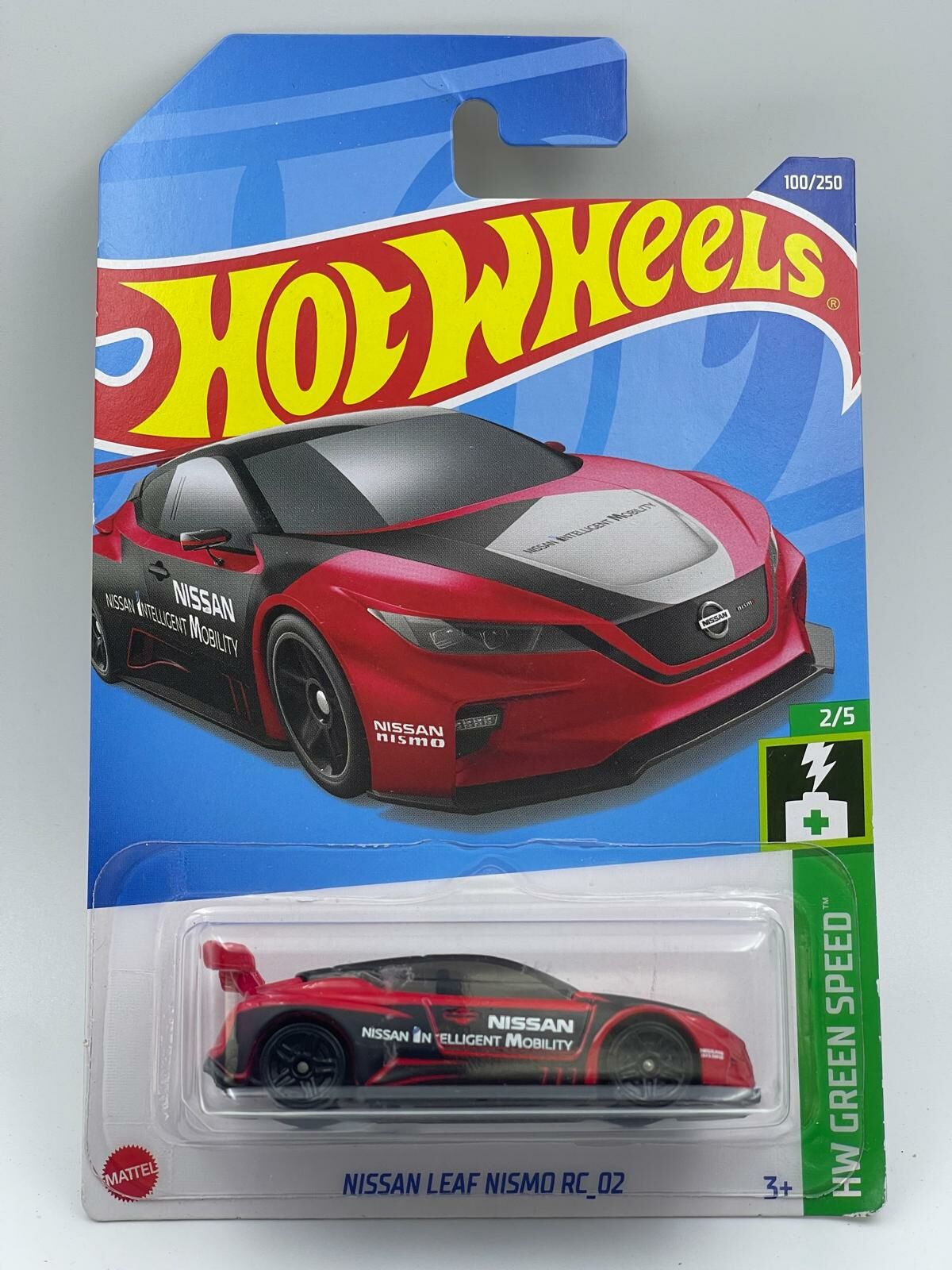 HOT WHEELS NISSAN LEAF NISMO RC_02 RED