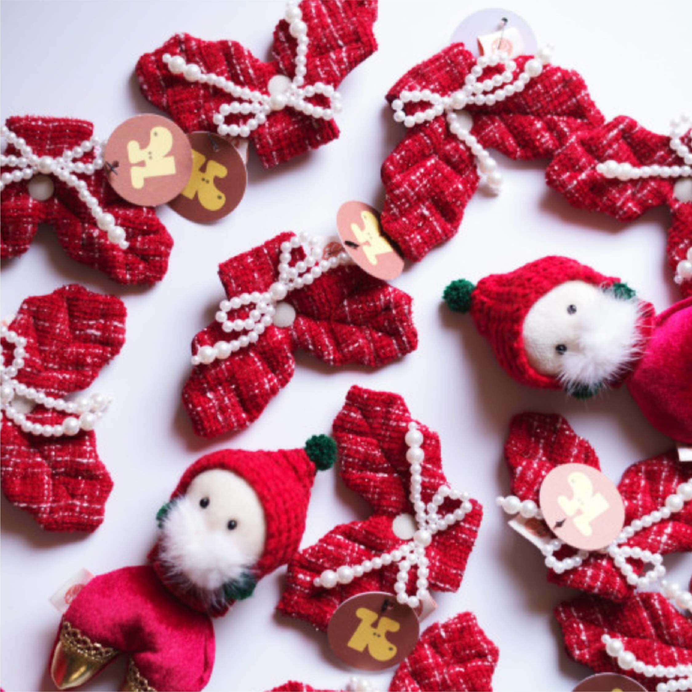 HIKOINU - 韓國胸背裝飾 - 聖誕老公公