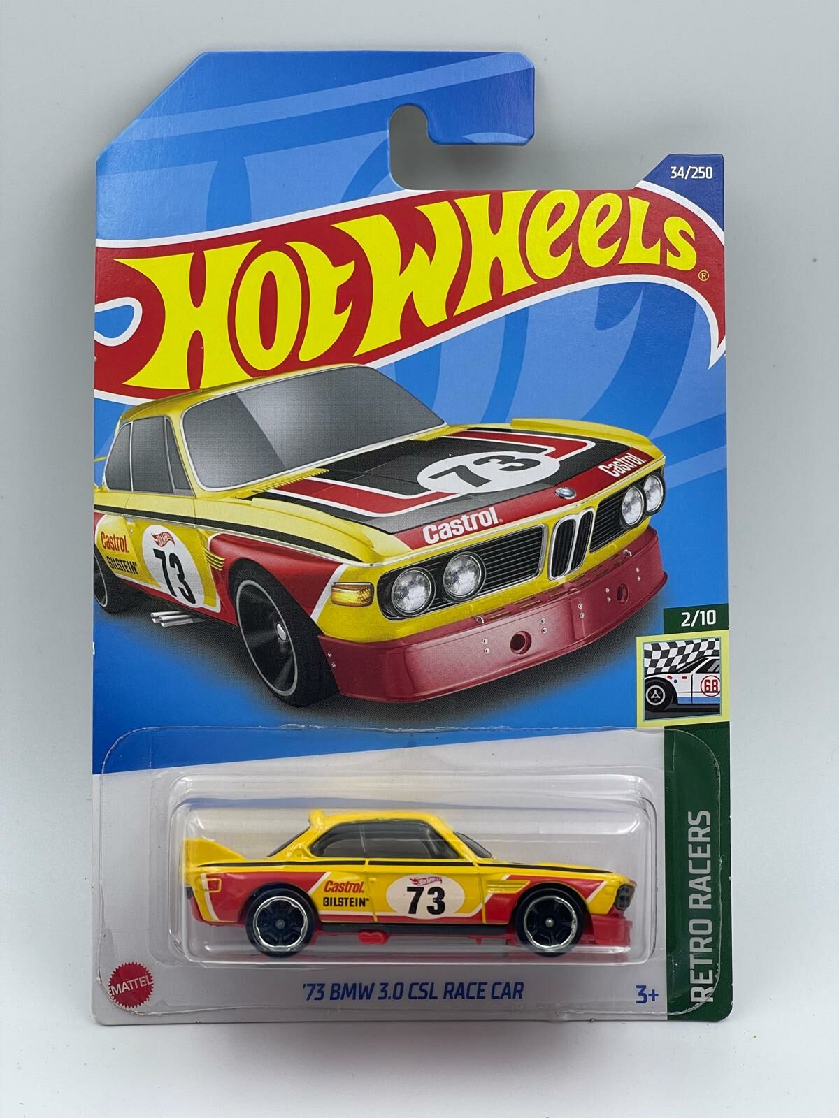 HOT WHEELS '73 BMW 3.0 CSL RACE CAR