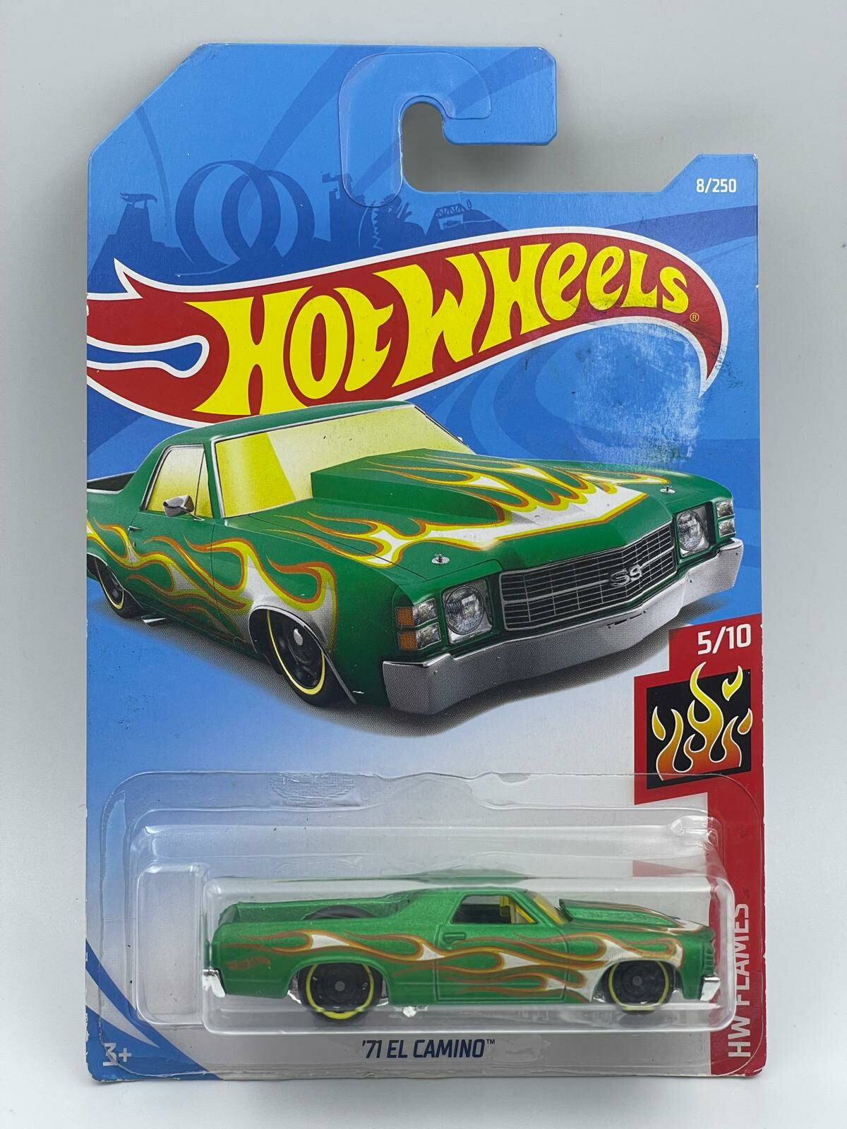 HOT WHEELS '71 EL CAMINO GREEN