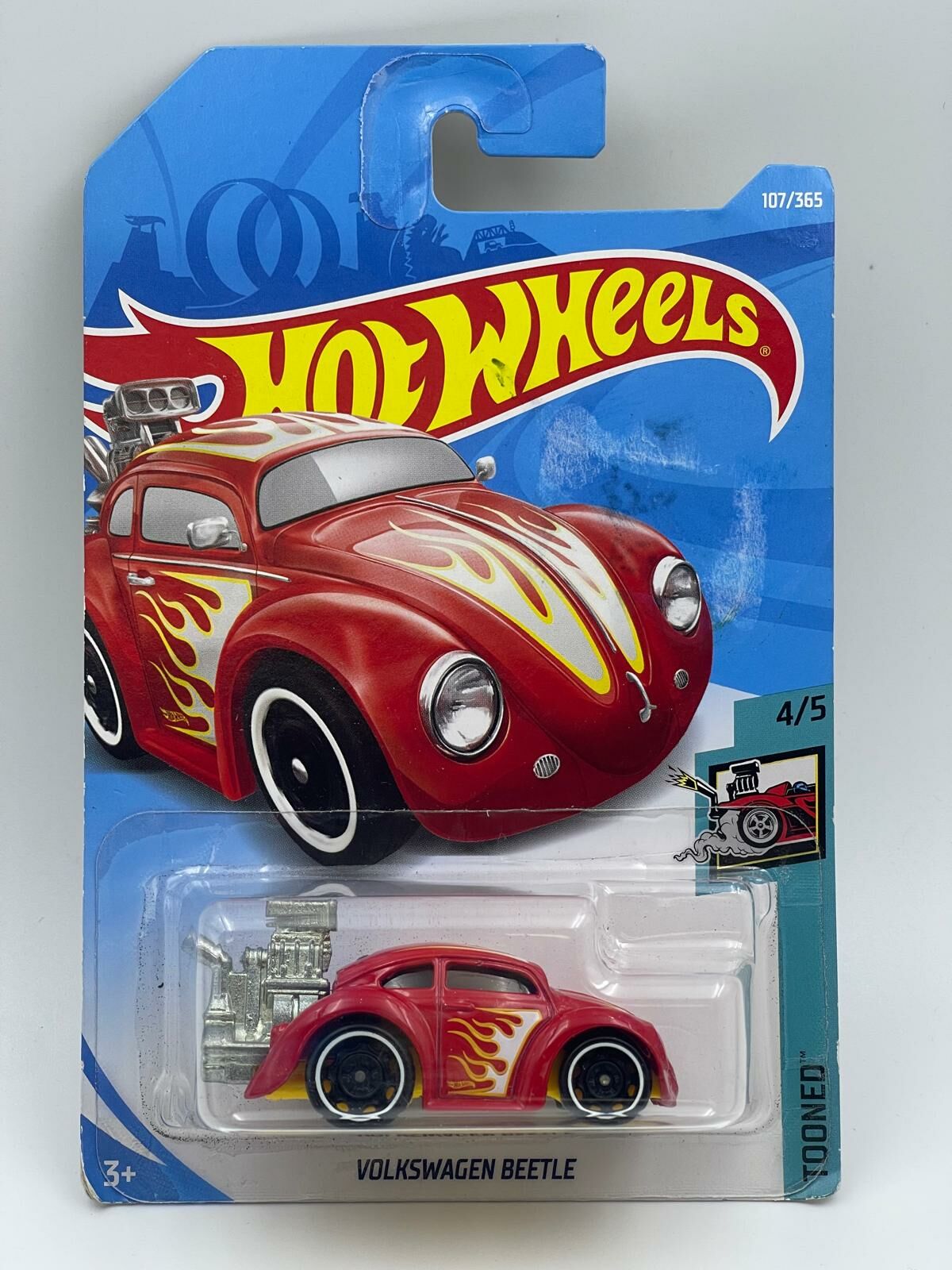 HOT WHEELS VOLKSWAGEN BEETLE RED