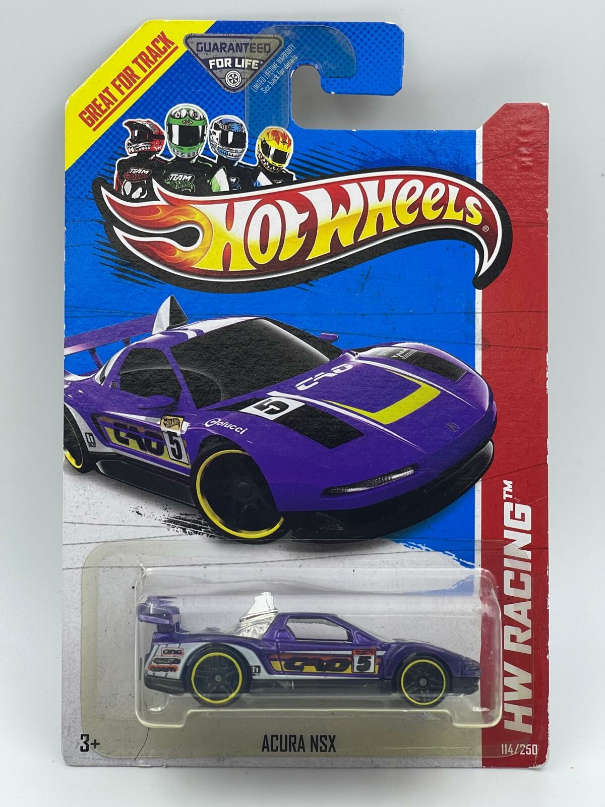 HOT WHEELS ACURA NSX BLUE #5