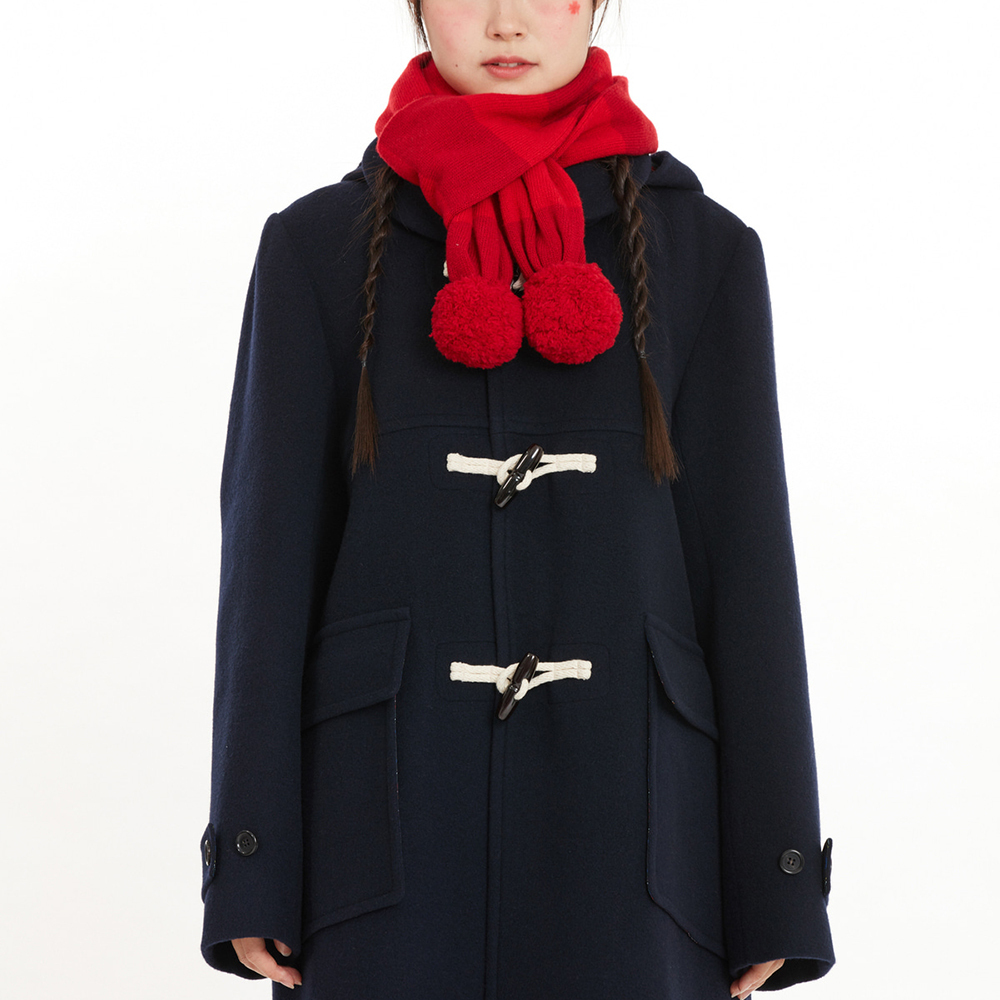 pebs  | 羊毛針織圍巾 大人款 四色