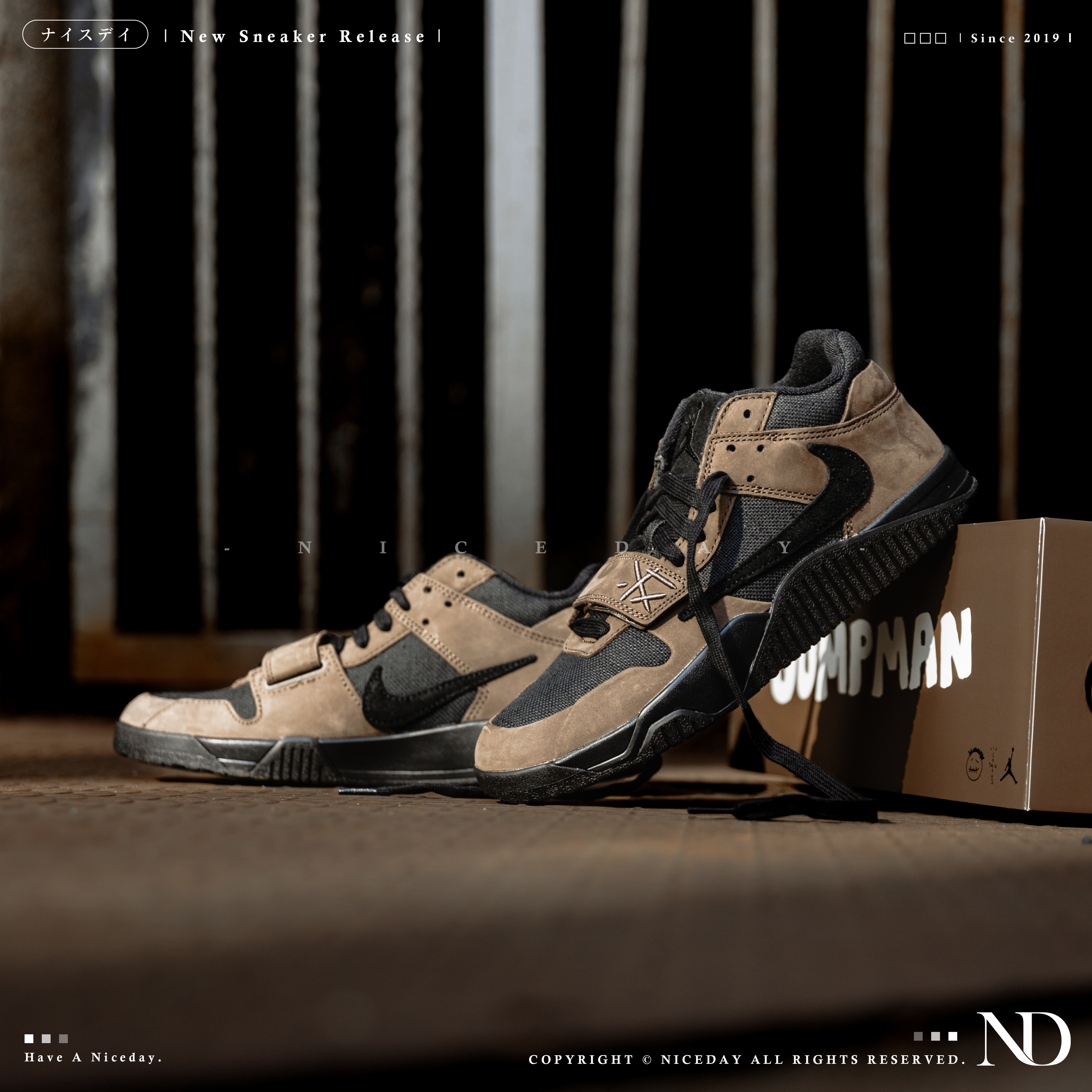 NICEDAY 代購 Travis Scott x Jordan Jumpman Jack TR 聯名款 摩卡 男女尺寸 FZ8117-204