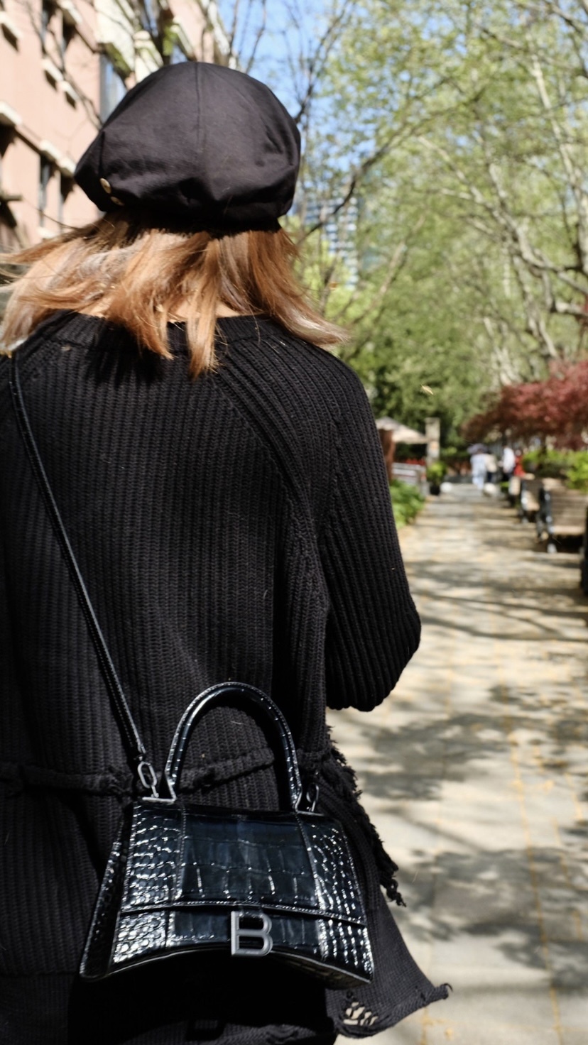 Balenciaga hourglass 鰐魚紋沙漏包