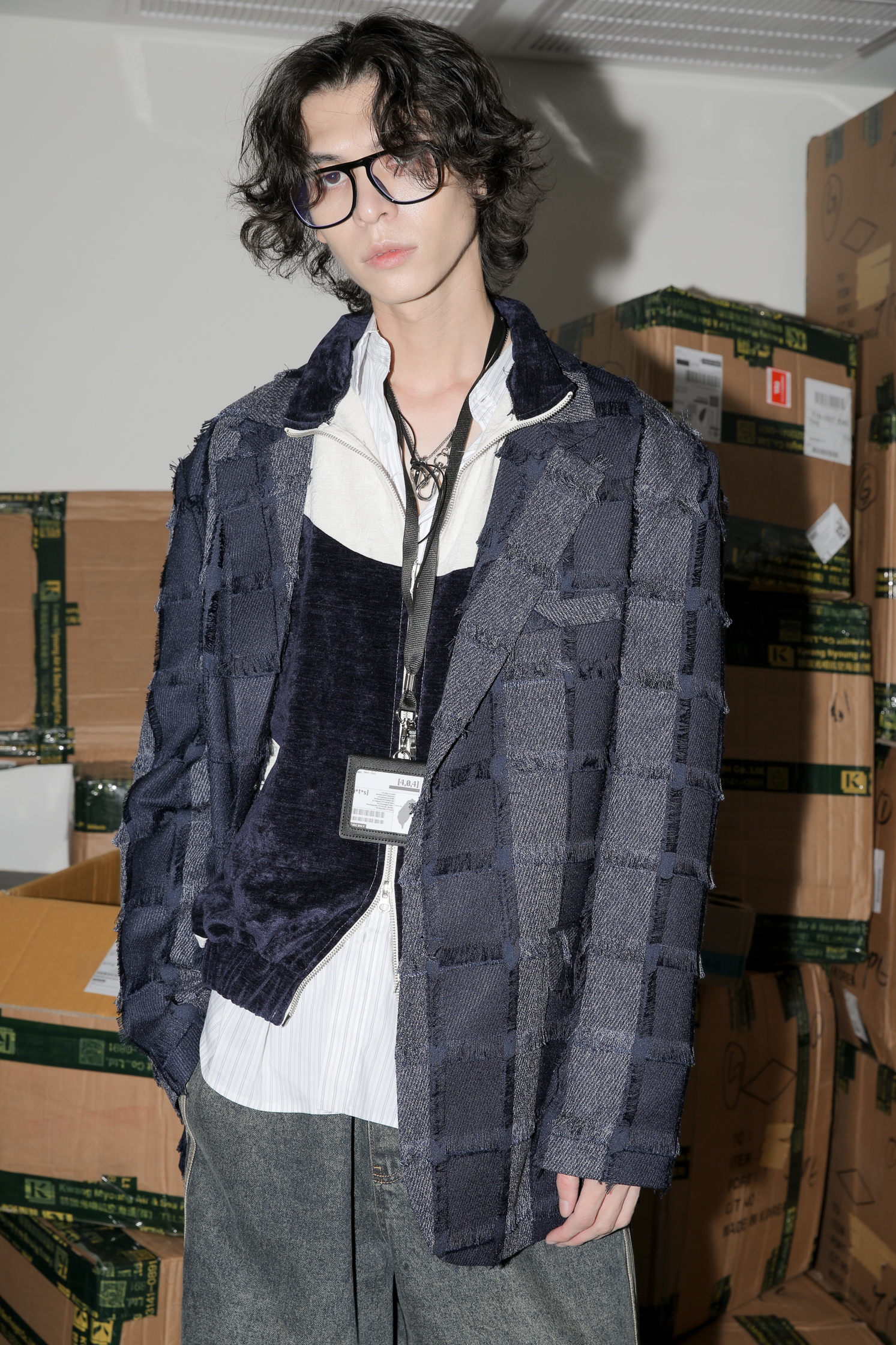 Blanc Check Jacket #西裝外套