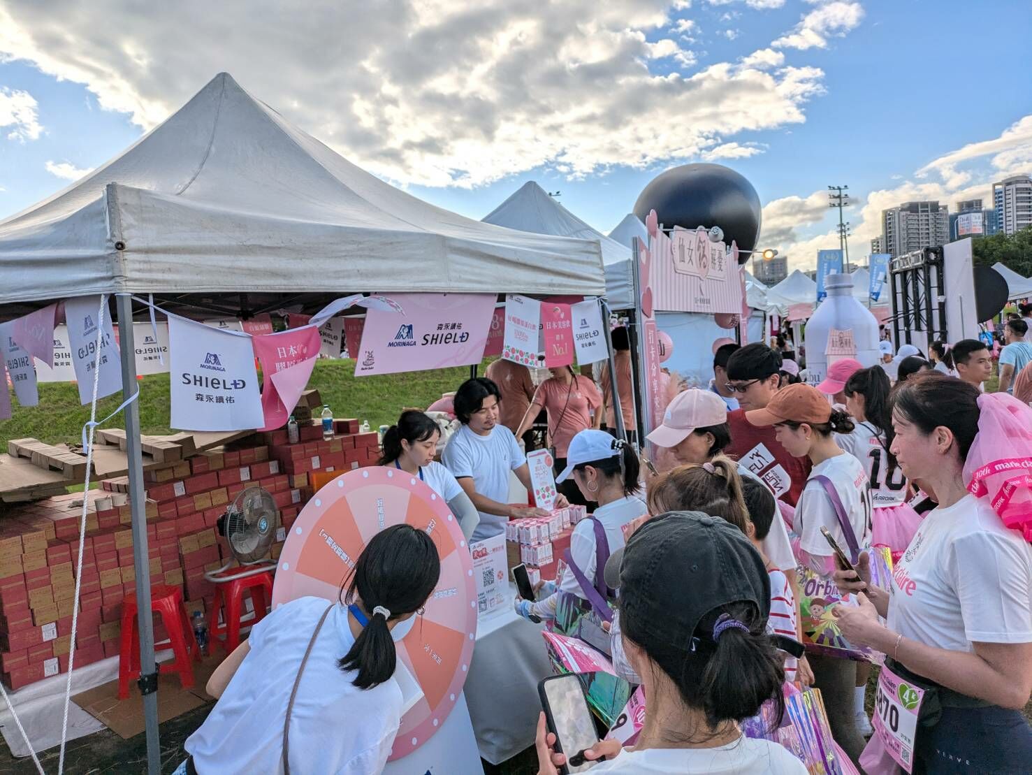 森永續佑攤位活動照