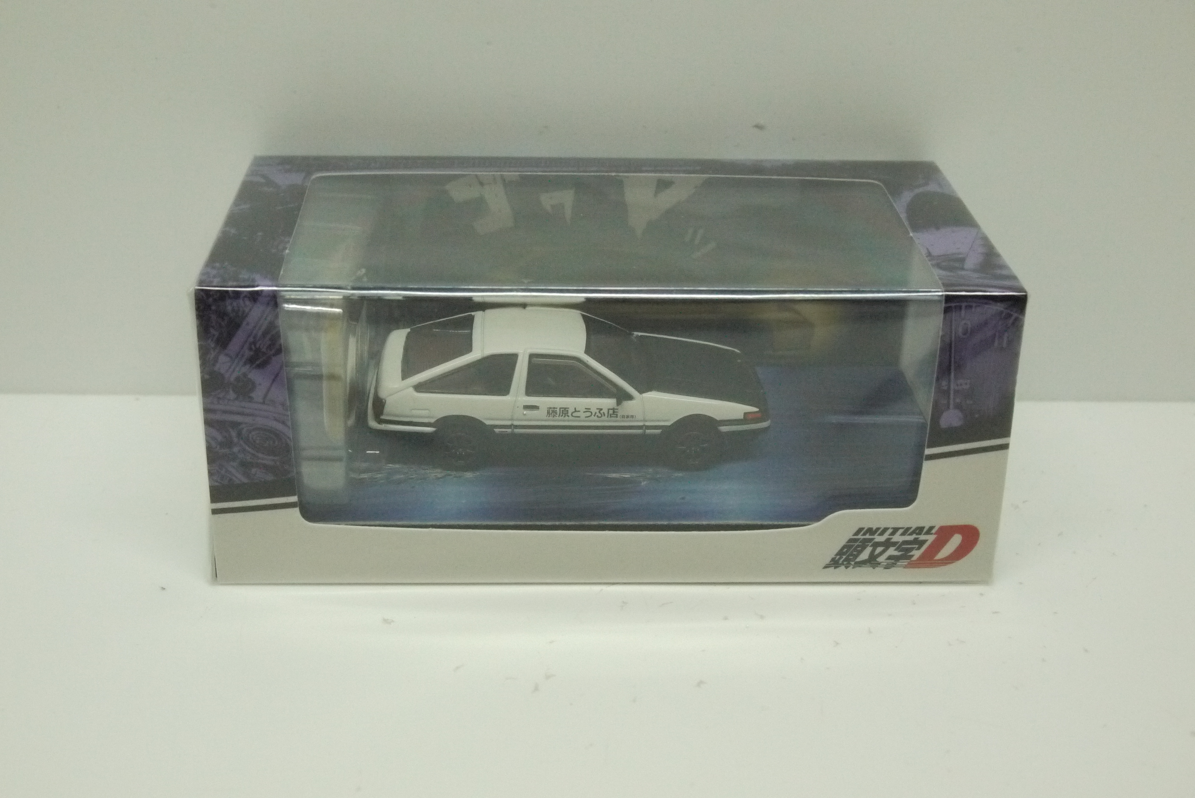 HOBBY JAPAN TOYOTA SPRINTER TRUENO GT APEX AE86 INITIAL D W/ENGINE DISPLAY BLACK HOOD