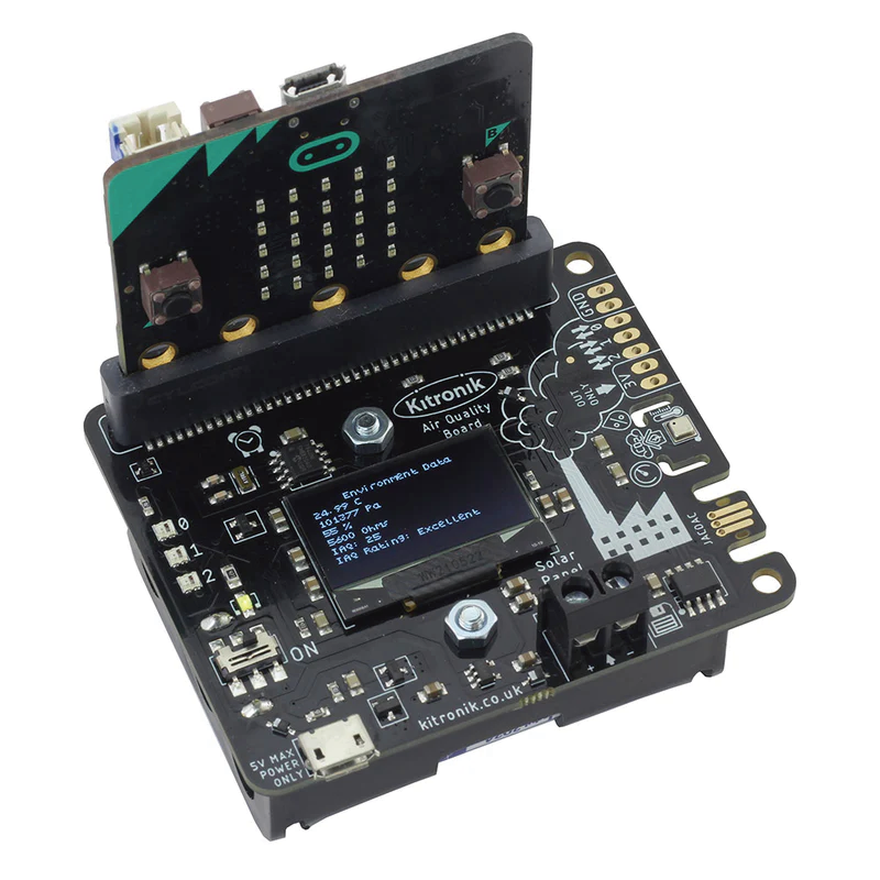 Kitronik 空氣質量數據記錄板 相容於 micro:bit 空氣品質監測