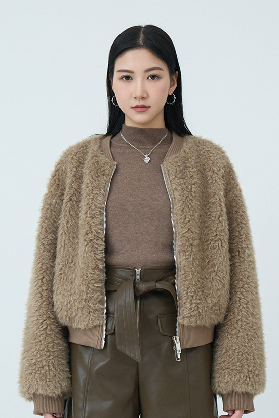 毛毛機師外套  (現貨款式）