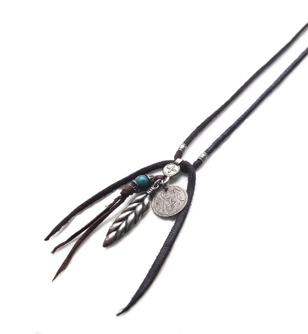 WHEAT NATIVE TQS NECKLACE