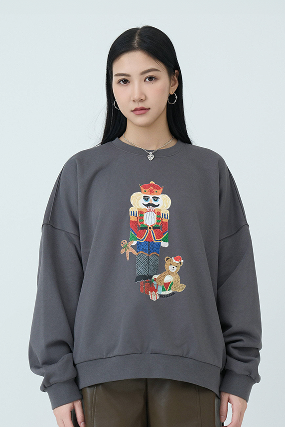 胡桃夾子印花衛衣 (現貨款式）