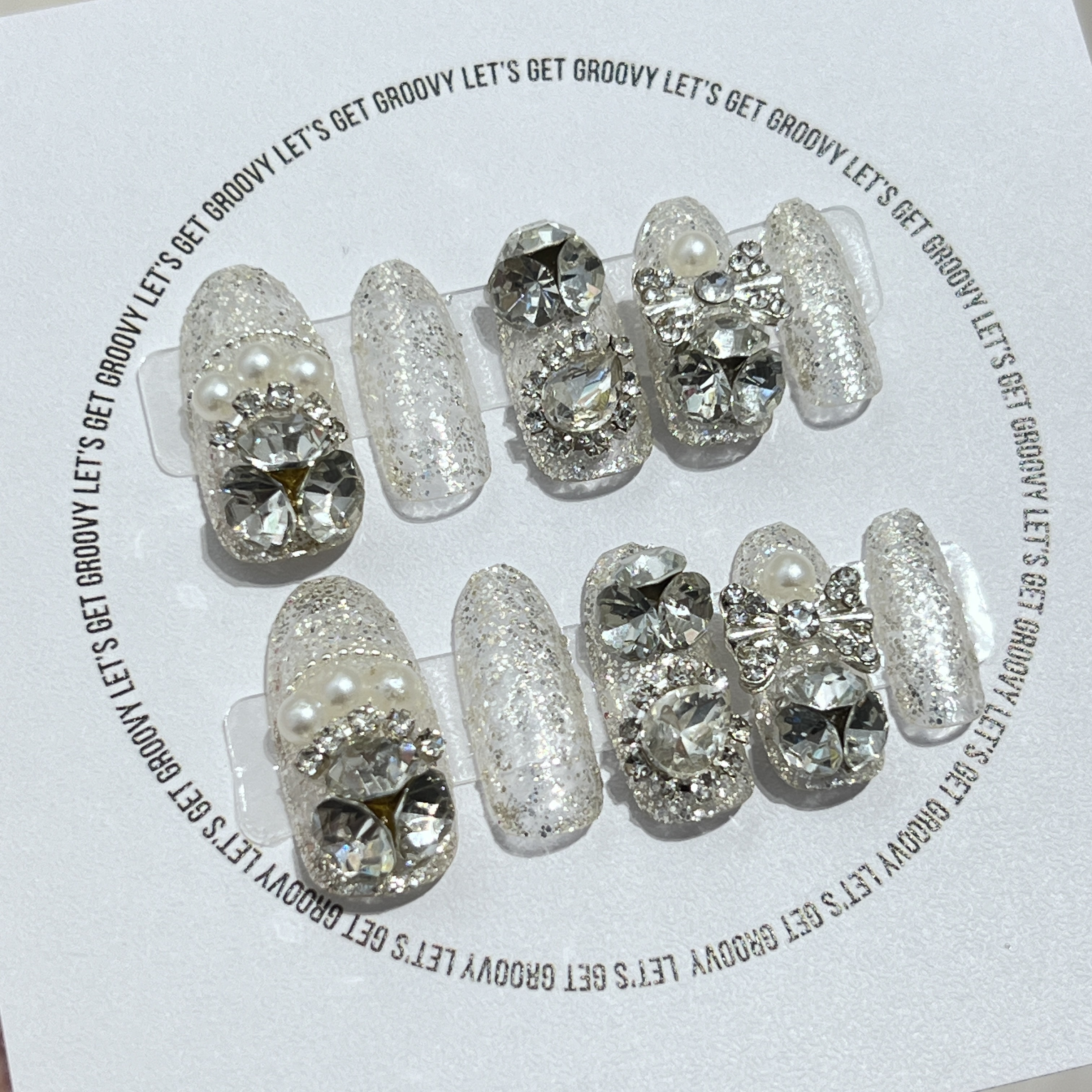 Slay ︳Silver Sparkling。Luxury Big Charms