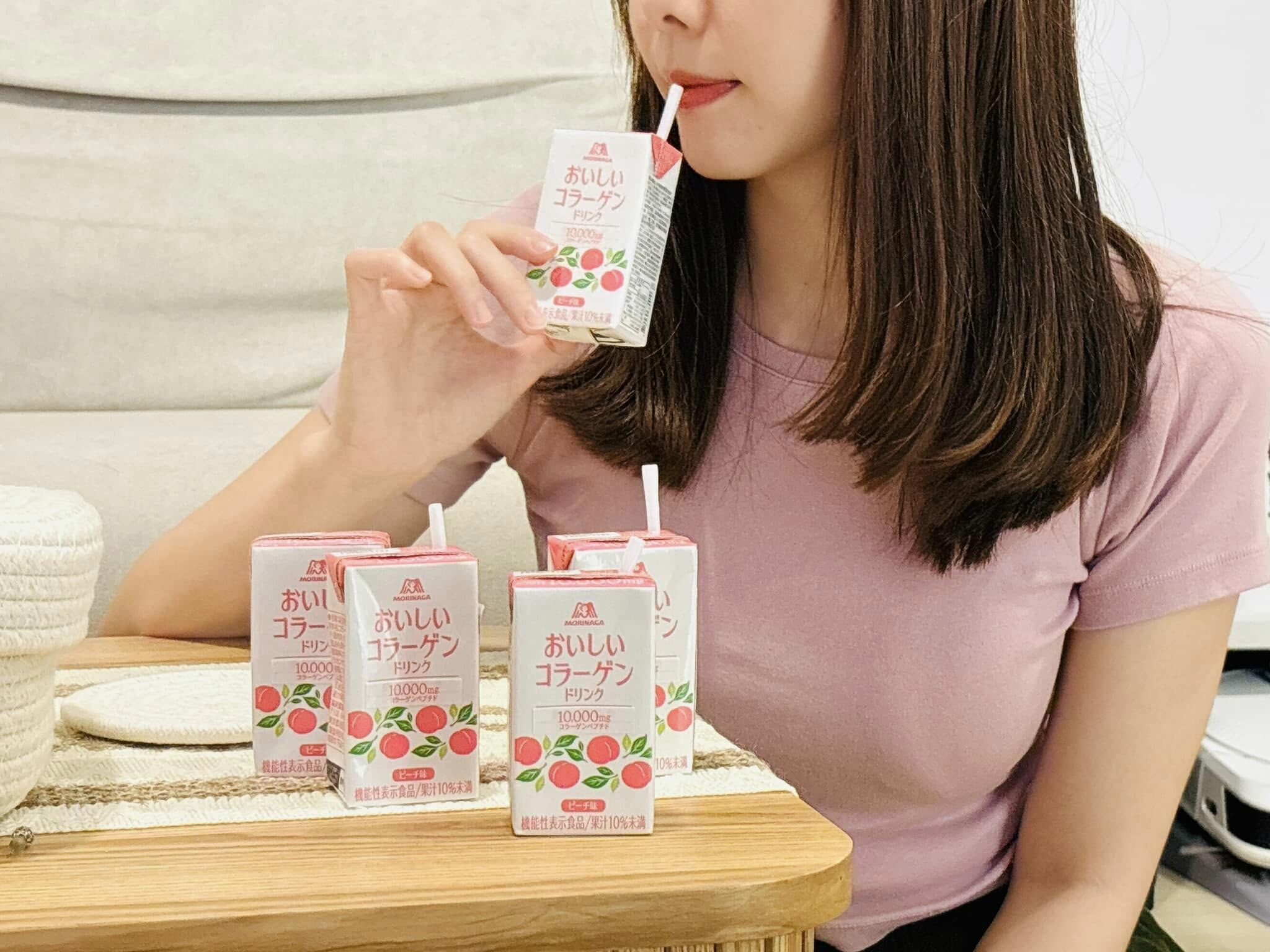 日本膠原蛋白品類銷售 No.1 的森永續佑「好喝膠原蛋白飲」