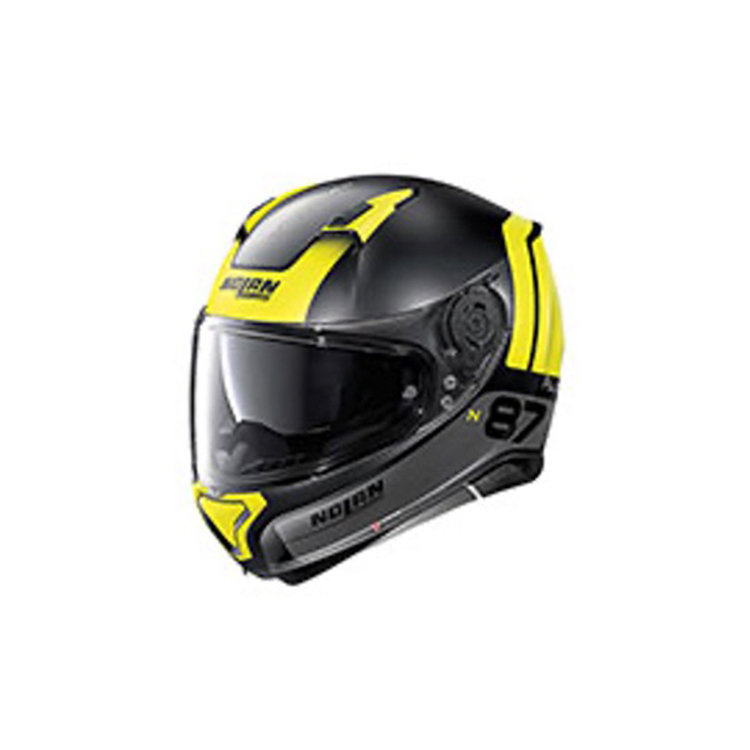 NOLAN 全罩式安全帽 N87 消光黑黃 25