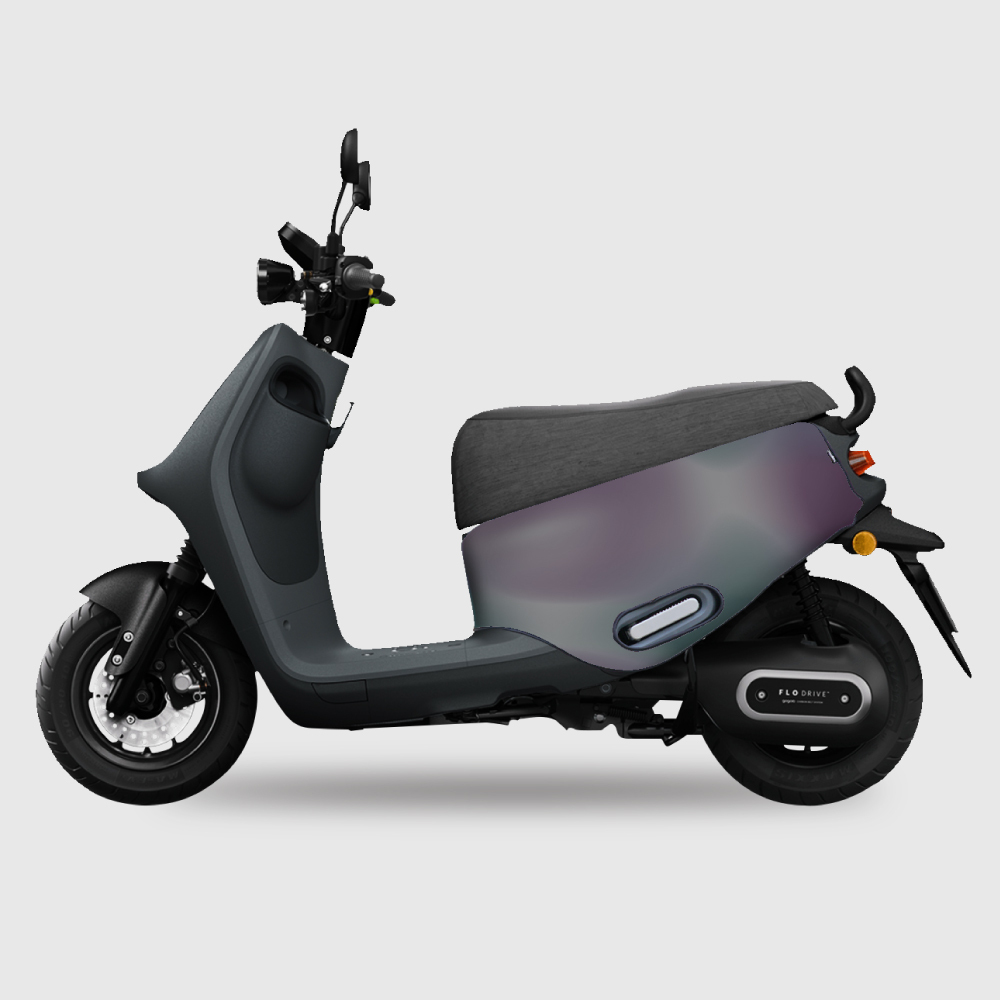 GOGORO VIVAMIX｜雙面車身防刮保護套【夜間炫彩反光款】