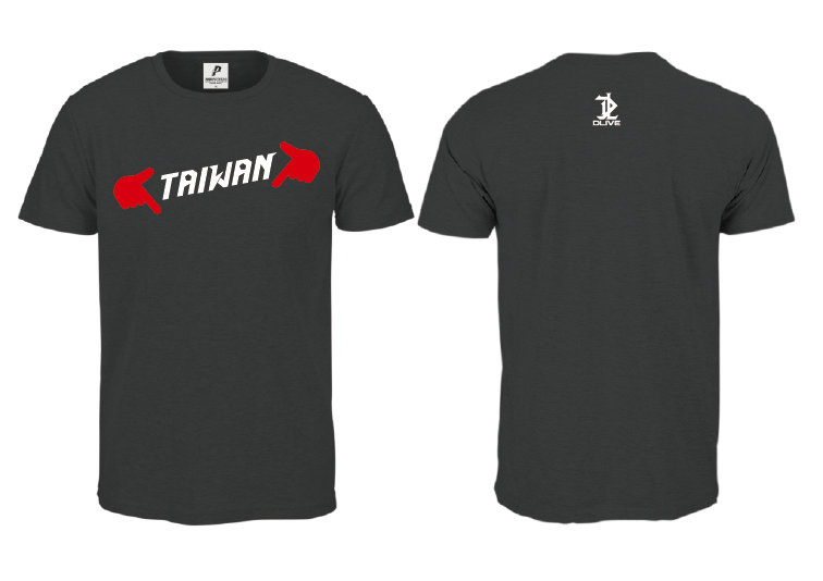 TAIWAN手勢 - 短棉T (共3色)