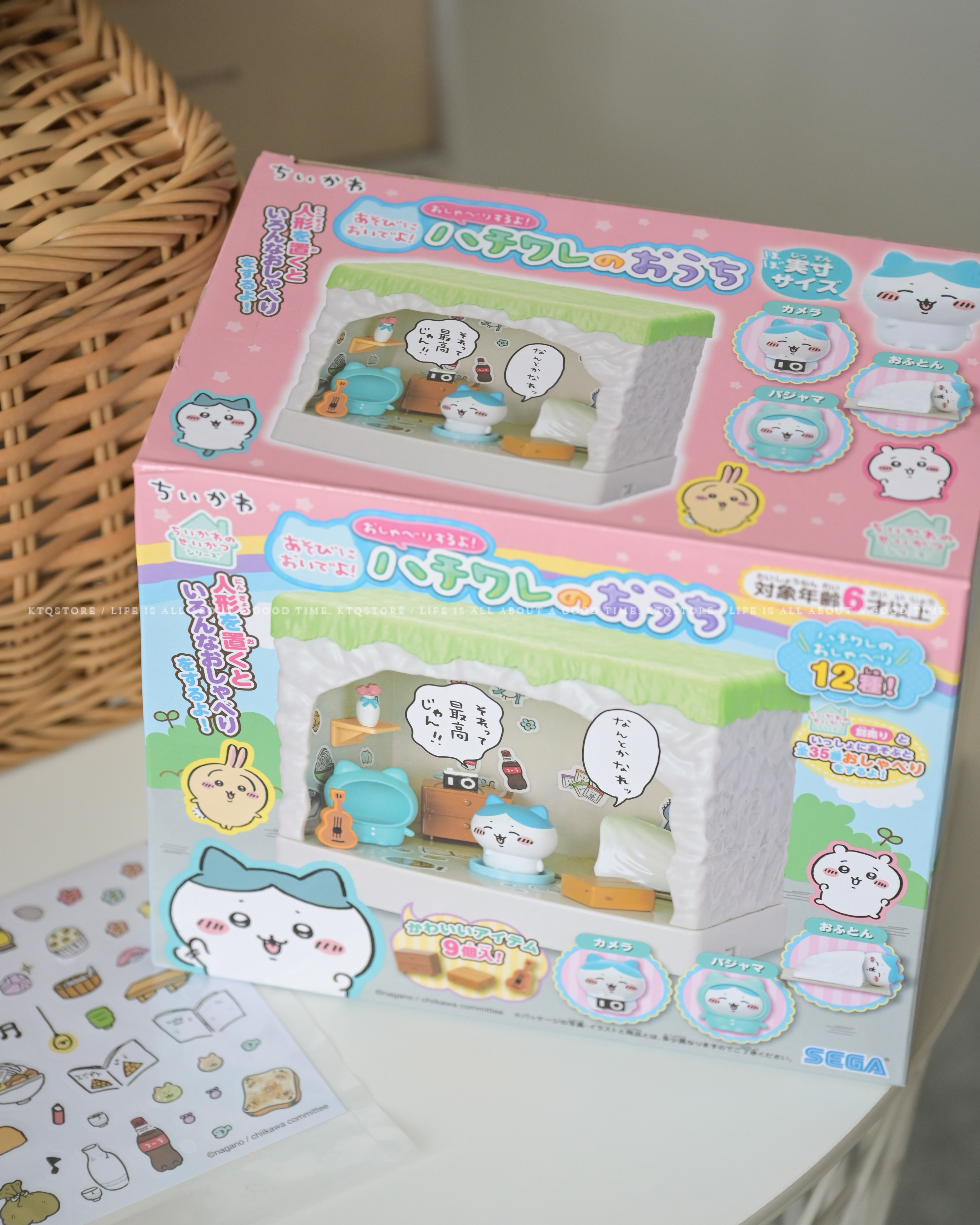 KTQ STORE ‧ Chiikawa 日本吉伊卡哇 小八吉伊的家 烏薩奇銅鑼燒的家