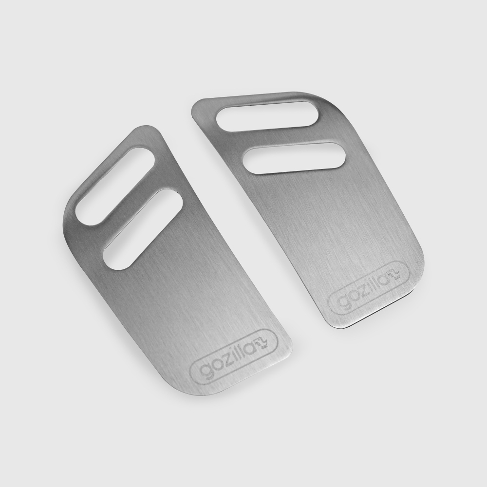 GOGORO 3/S3/VIVAXL｜不鏽鋼踏板貼片