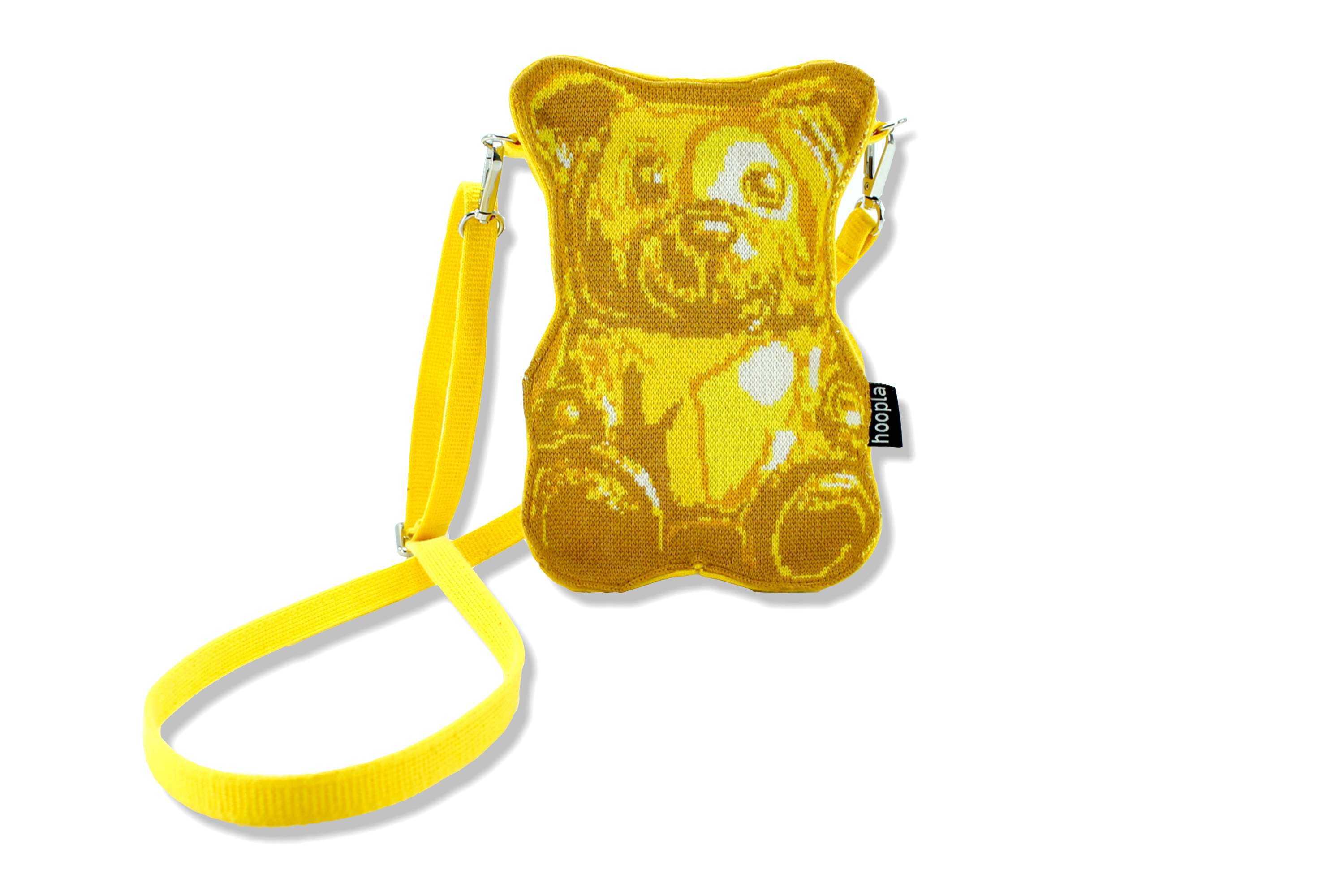 熊仔糖斜孭袋 - 黃