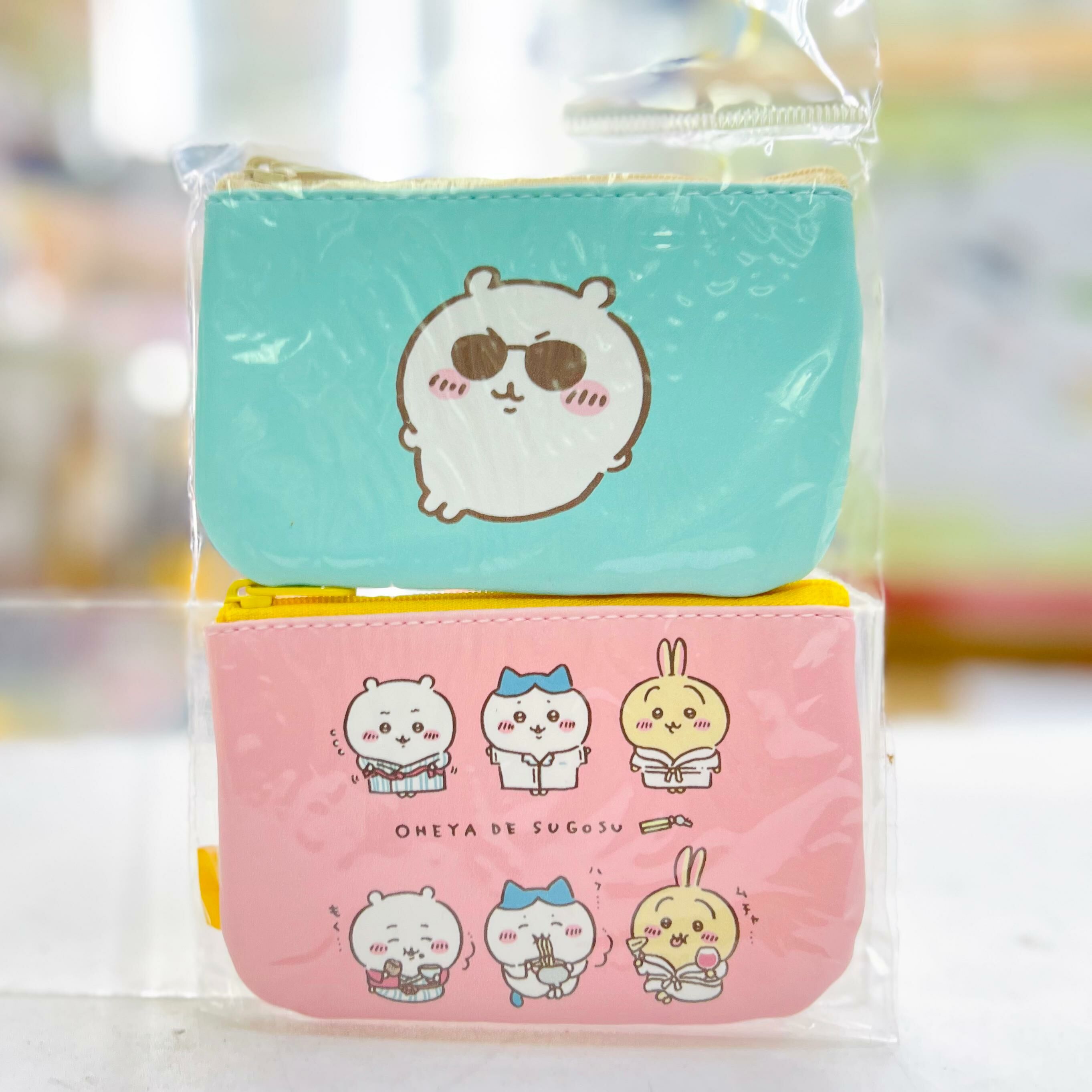 Chiikawa Tokyo Souvenirs Set of 2 mesh pouches (Chiikawa Kanko)  {CHIIKAWA}