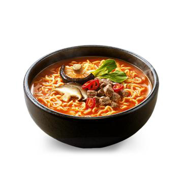 韓國 農心 頂級 黑辛拉麵 袋裝4入