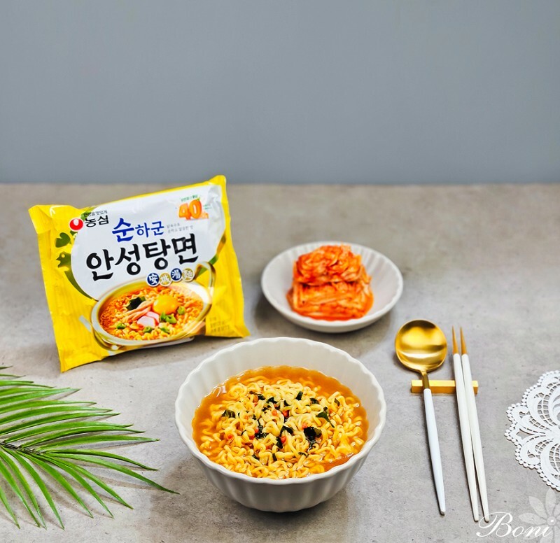 韓國 農心 安城湯麵 無辣雞湯風味 袋裝 5入