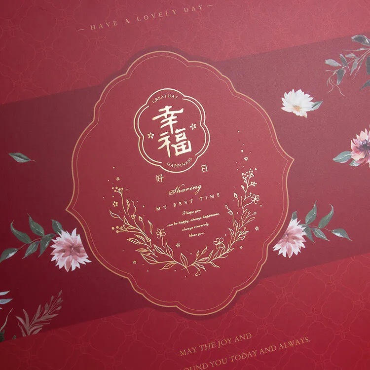 手提點心禮盒 花漾華禮 10入/包 28.8*6.2*19.8cm【3A18-127001】