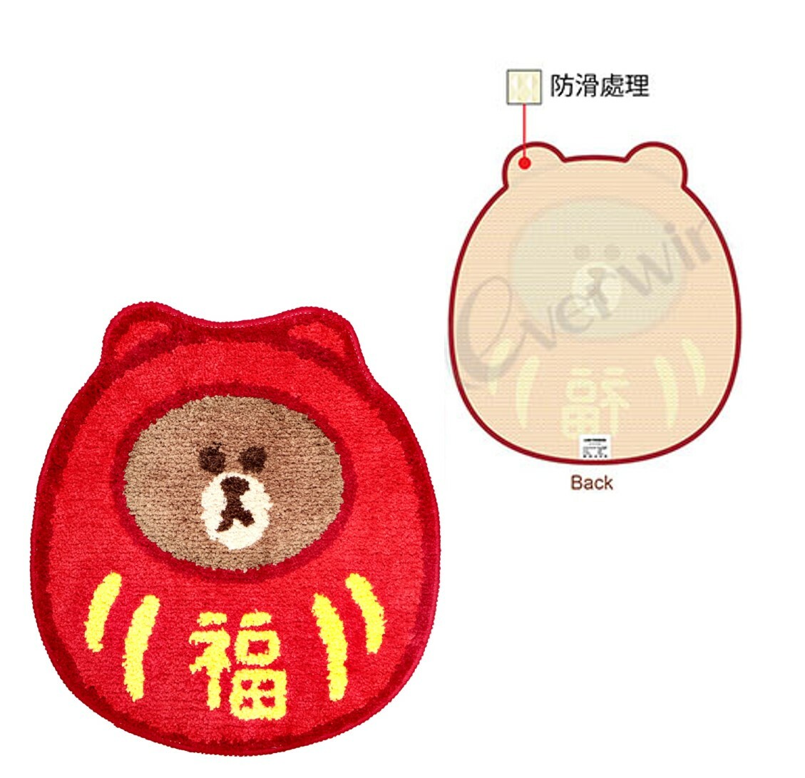 LINE FRIENDS |緹花地毯 地墊 (新年版)