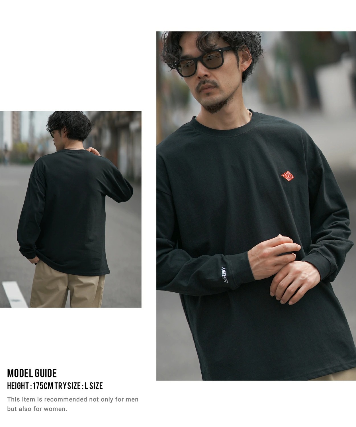 日本 Gerry L/S Logo T-Shirt