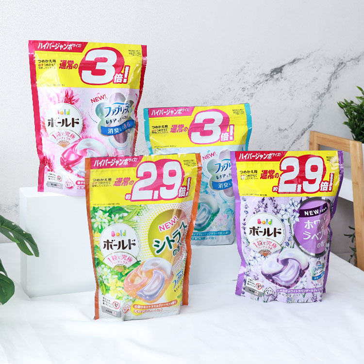 日本 P&G 寶僑 ARIEL 4D洗衣球 袋裝【AZ098】