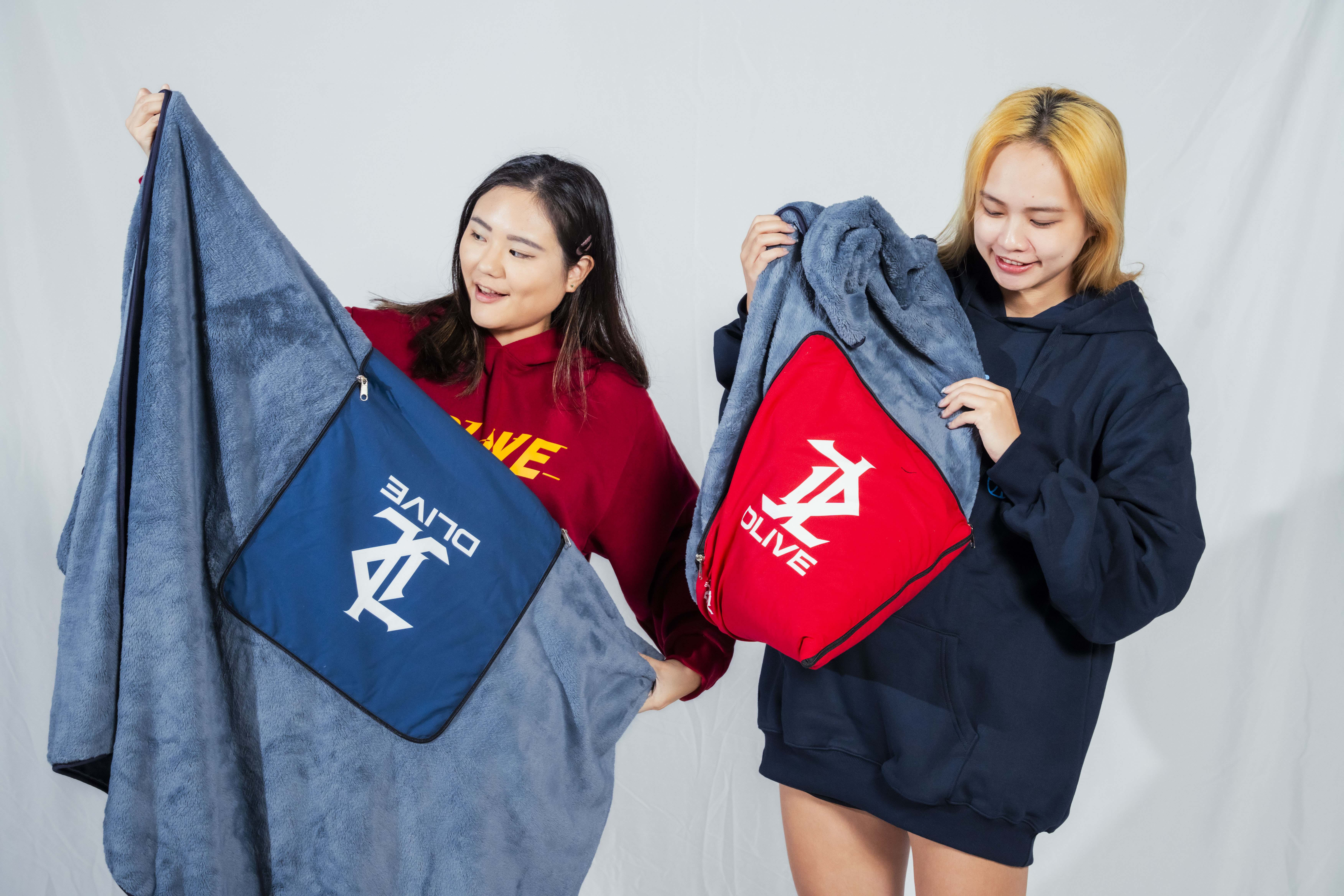 絨毛抱枕毯 - 走啊，打球！