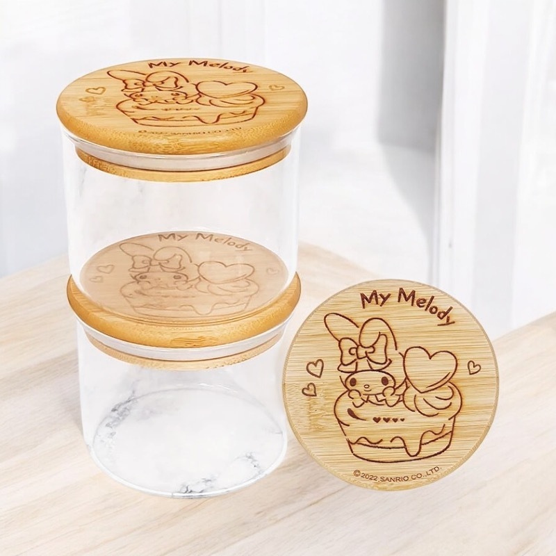 23033-MM Sanrio My Melody 玻璃密封罐 S size #KM23
