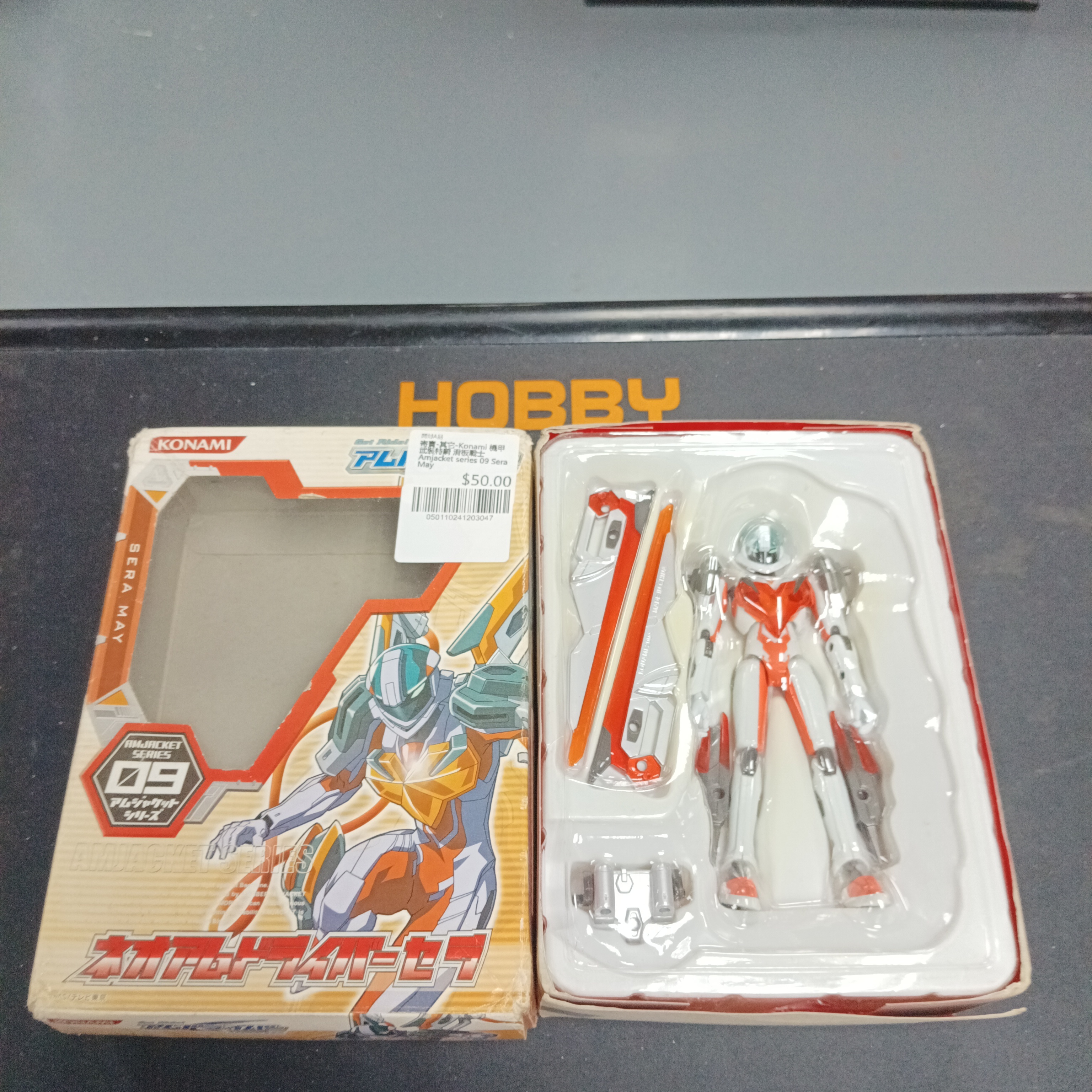 寄賣-其它-Konami 機甲 武裝特騎 滑板戰士 Amjacket series 09 Sera May